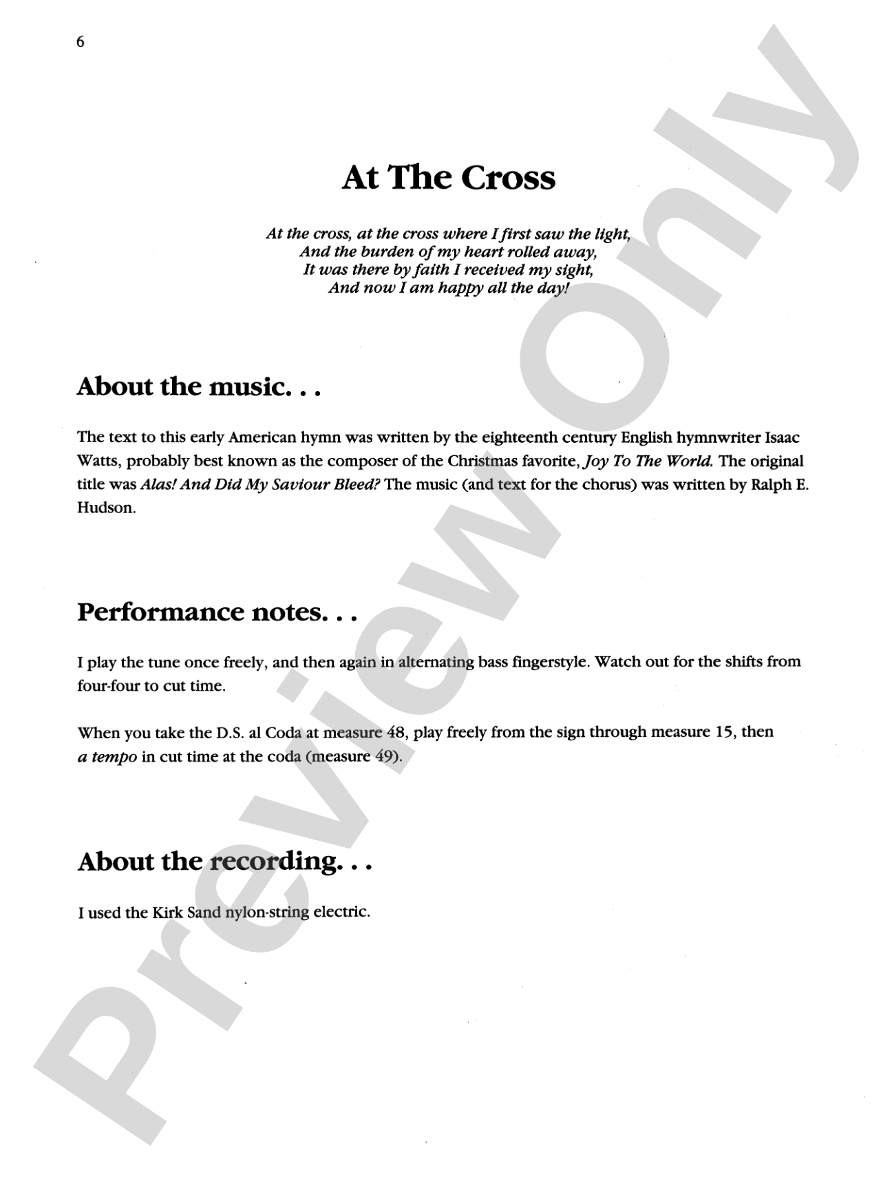 Acoustic Masters Series: Craig Dobbins' Hymns for Fingerstyle Guitar