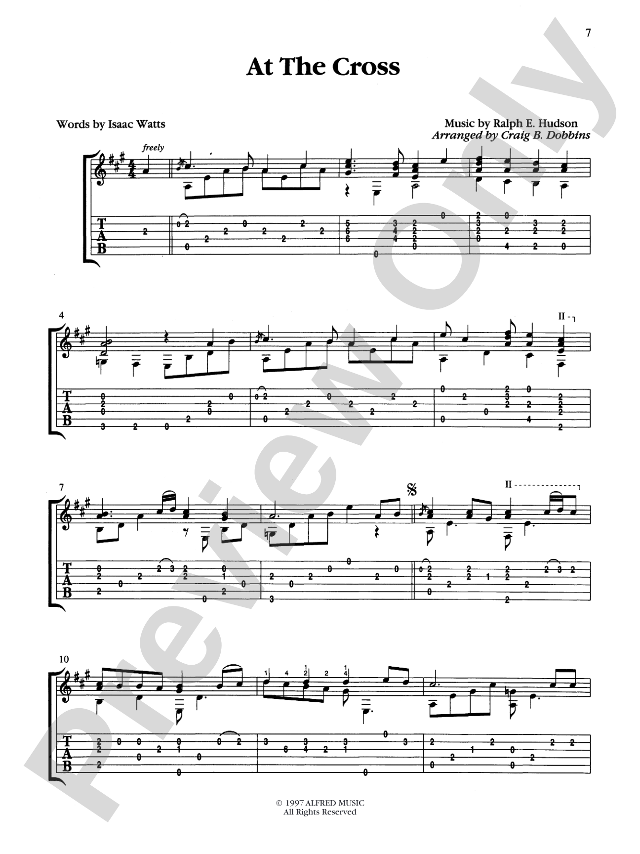 Acoustic Masters Series: Craig Dobbins' Hymns for Fingerstyle Guitar