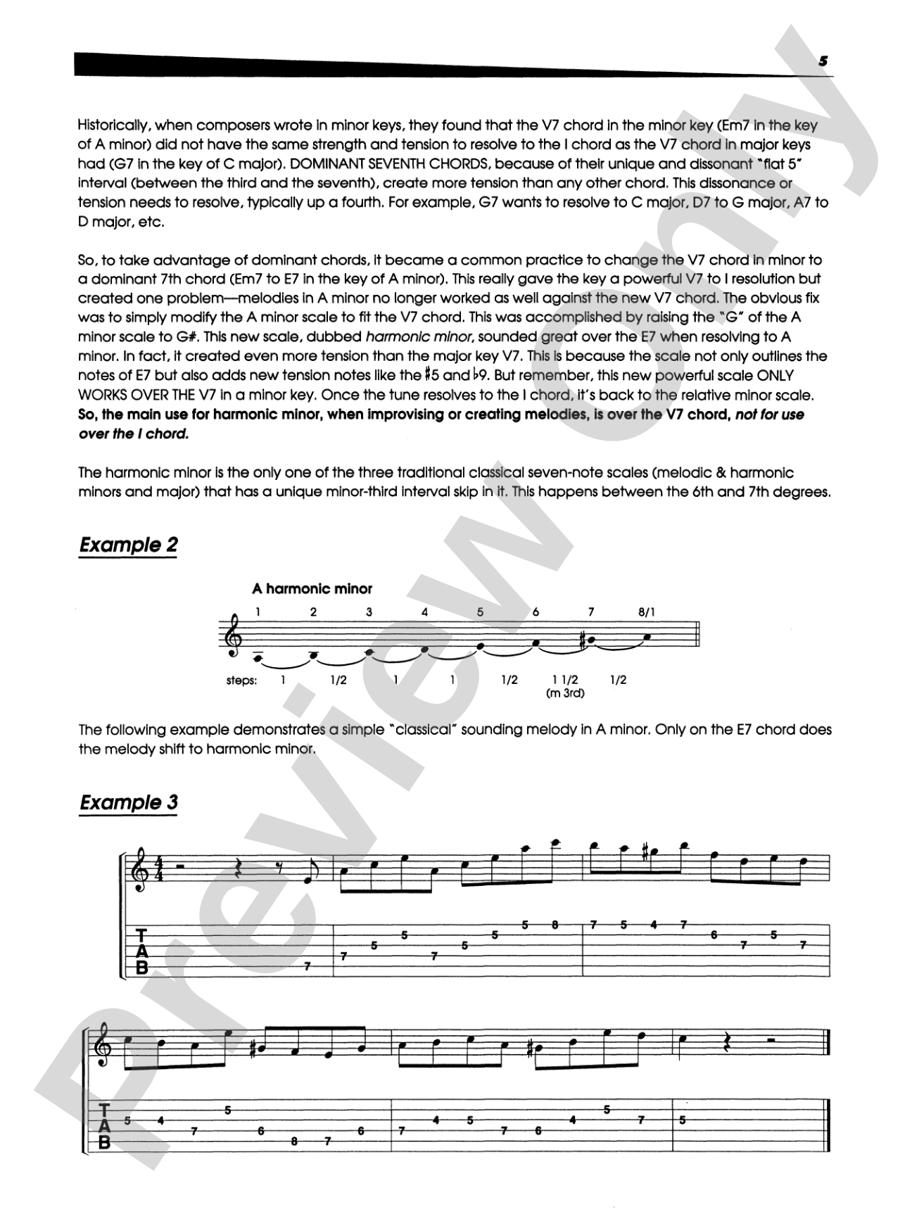 Guitar Secrets: Harmonic Minor Revealed