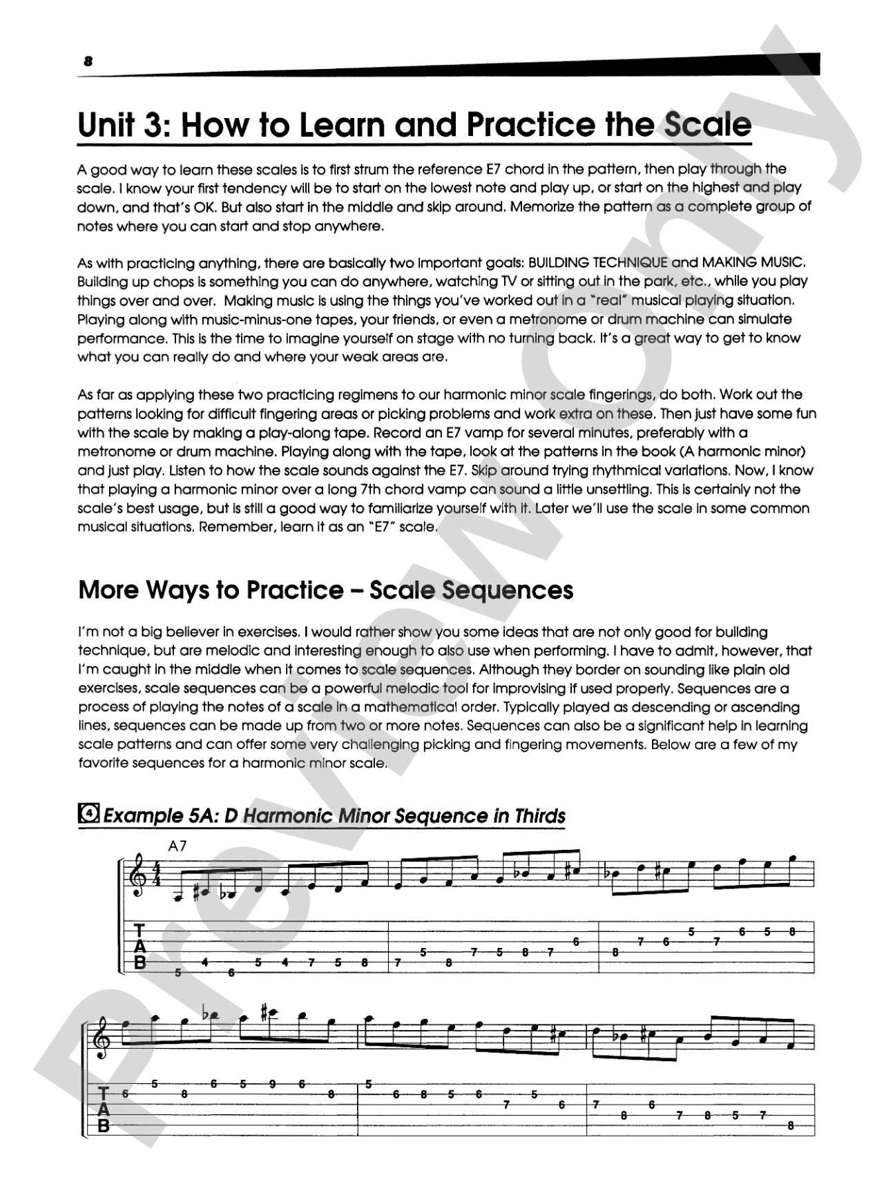 Guitar Secrets: Harmonic Minor Revealed