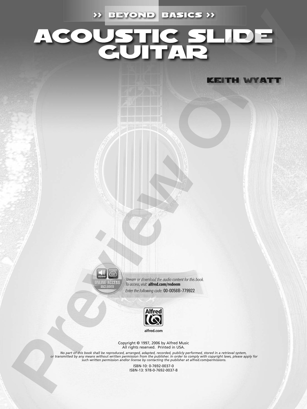 Beyond Basics: Acoustic Slide Guitar