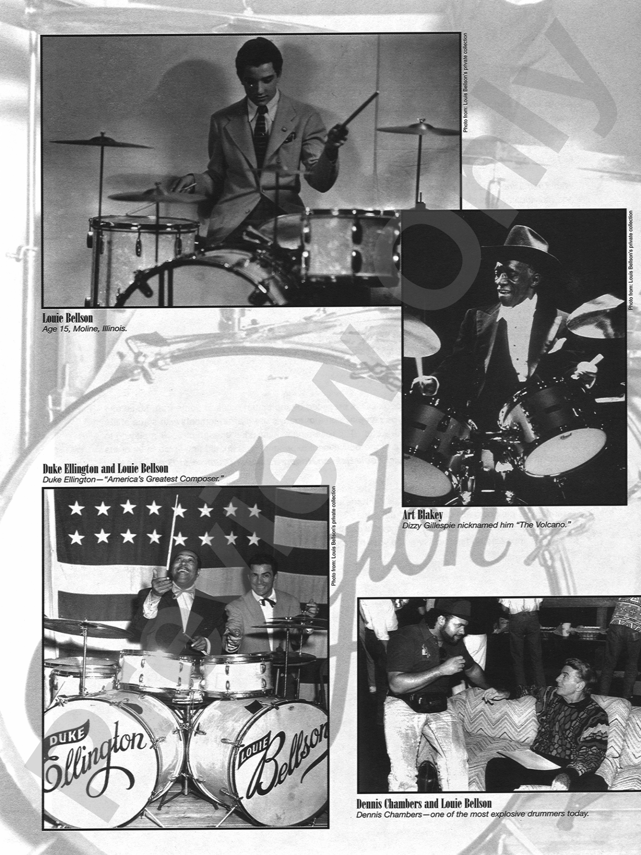 Louie Bellson: Their Time Was the Greatest!: Louie Bellson Honors 12 Super-Drummers