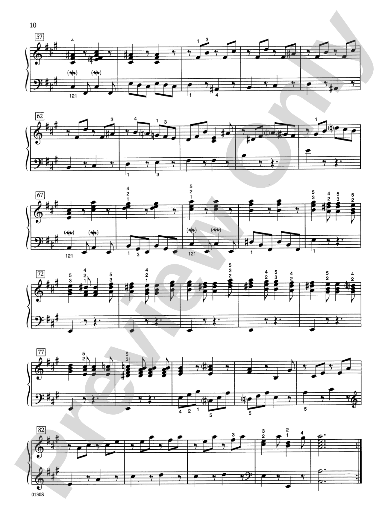 Piano Literature of the 17th, 18th, and 19th Centuries, Book 6: Piano