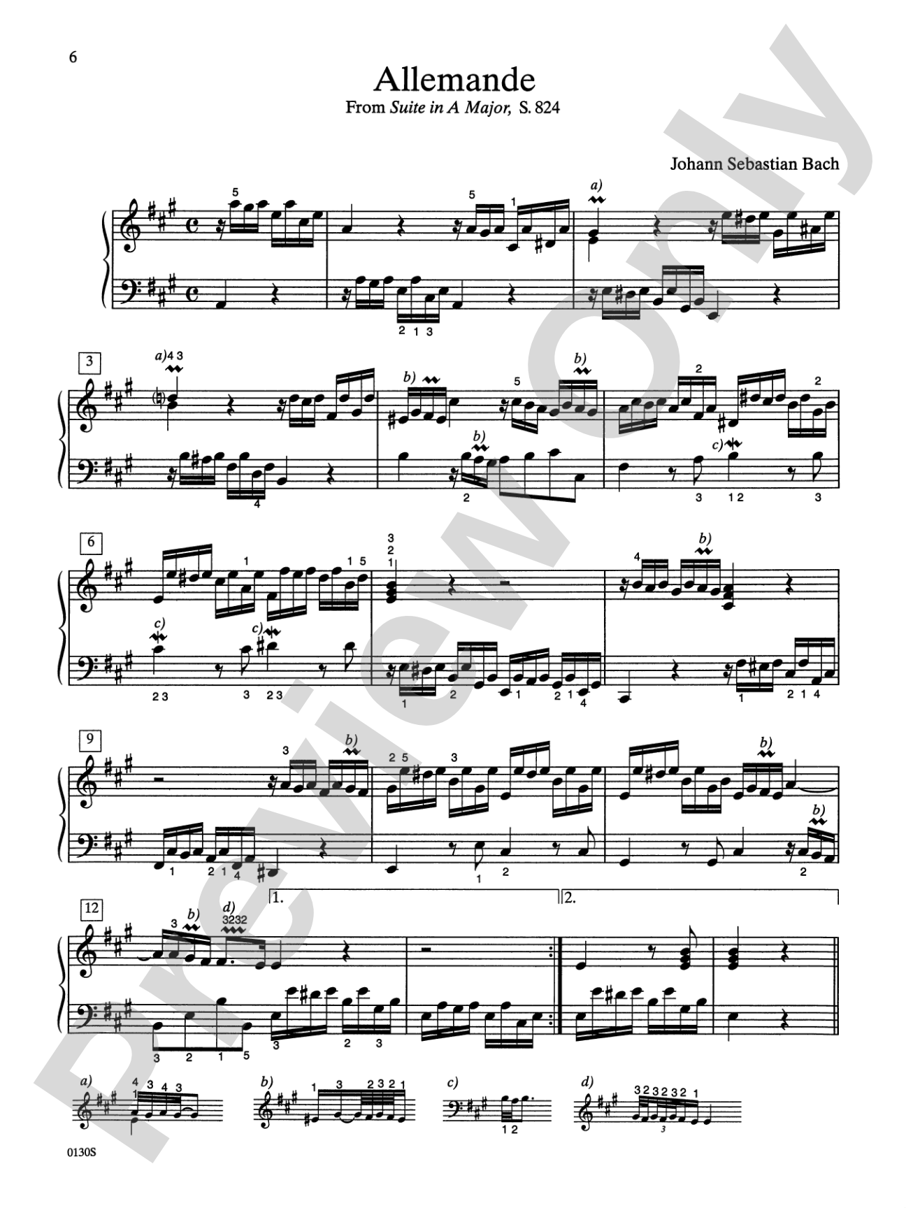 Piano Literature of the 17th, 18th, and 19th Centuries, Book 6: Piano