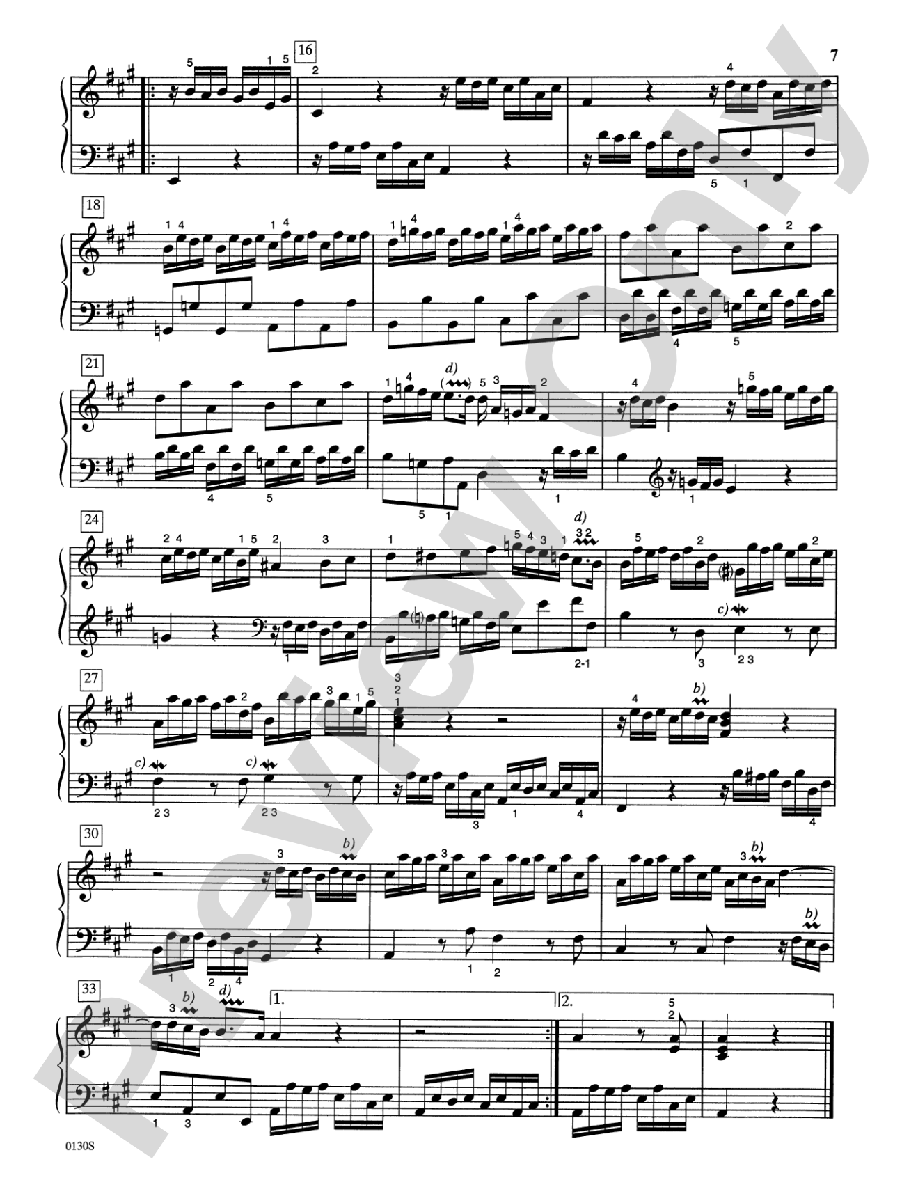 Piano Literature of the 17th, 18th, and 19th Centuries, Book 6: Piano