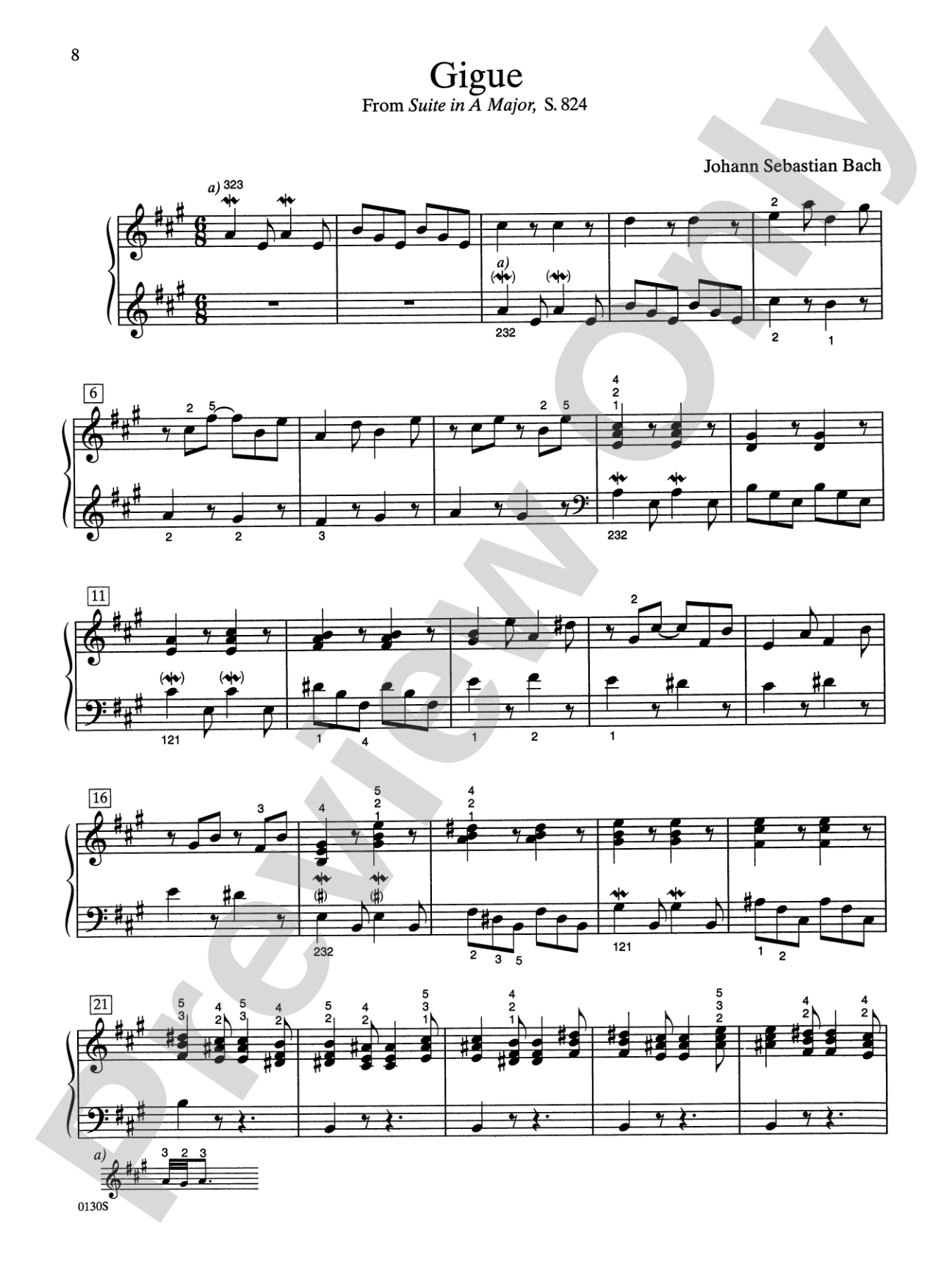 Piano Literature of the 17th, 18th, and 19th Centuries, Book 6: Piano