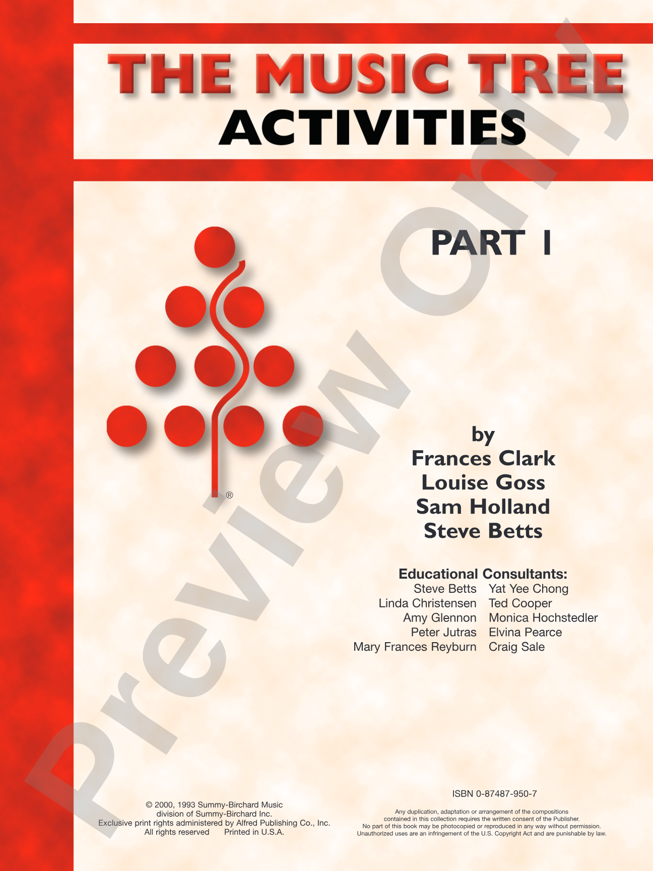 The Music Tree: Activities Book, Part 1: Piano