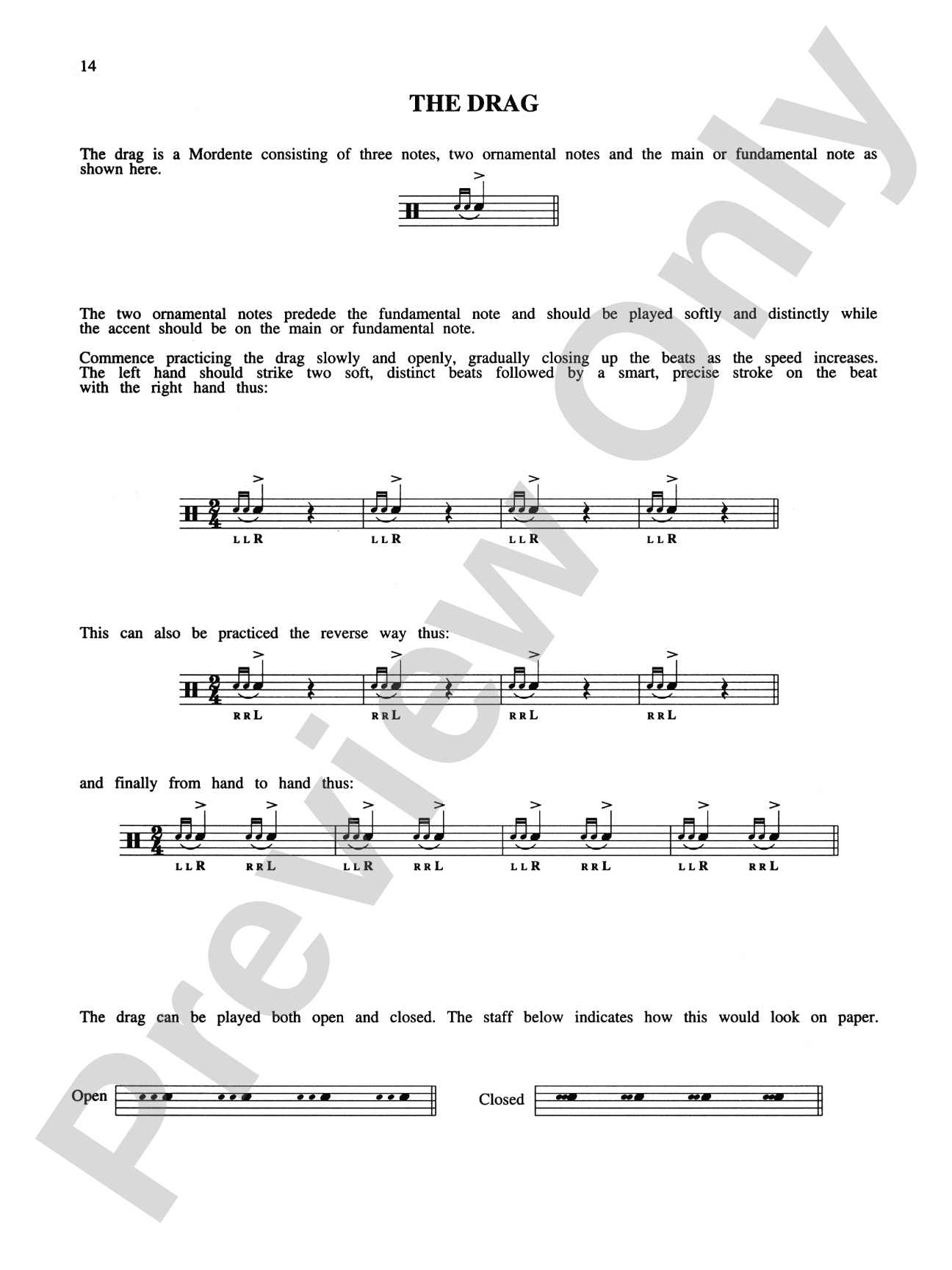 Podemski's Standard Snare Drum Method: Including Double Drums and Introduction to Timpani