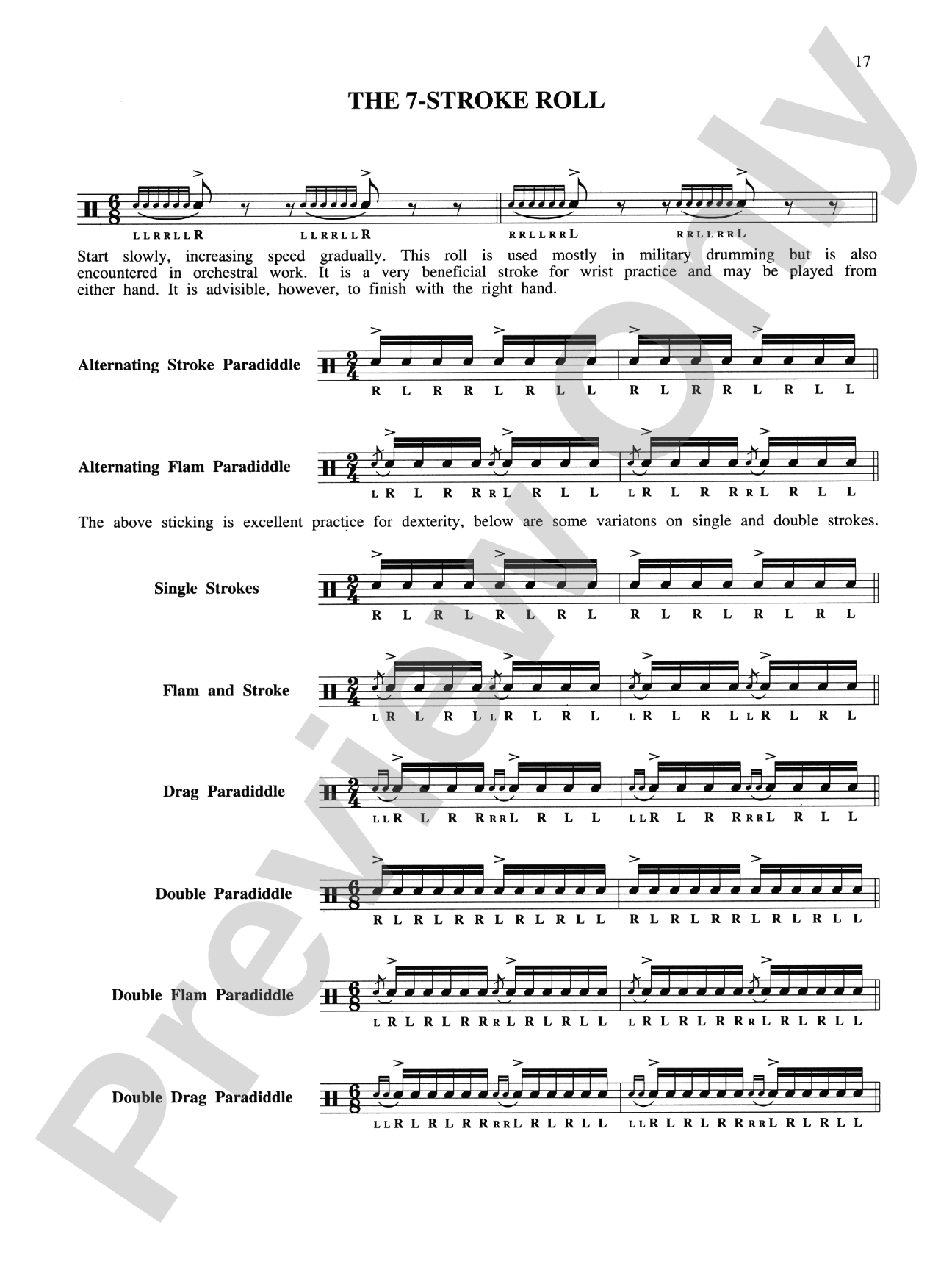 Podemski's Standard Snare Drum Method: Including Double Drums and Introduction to Timpani