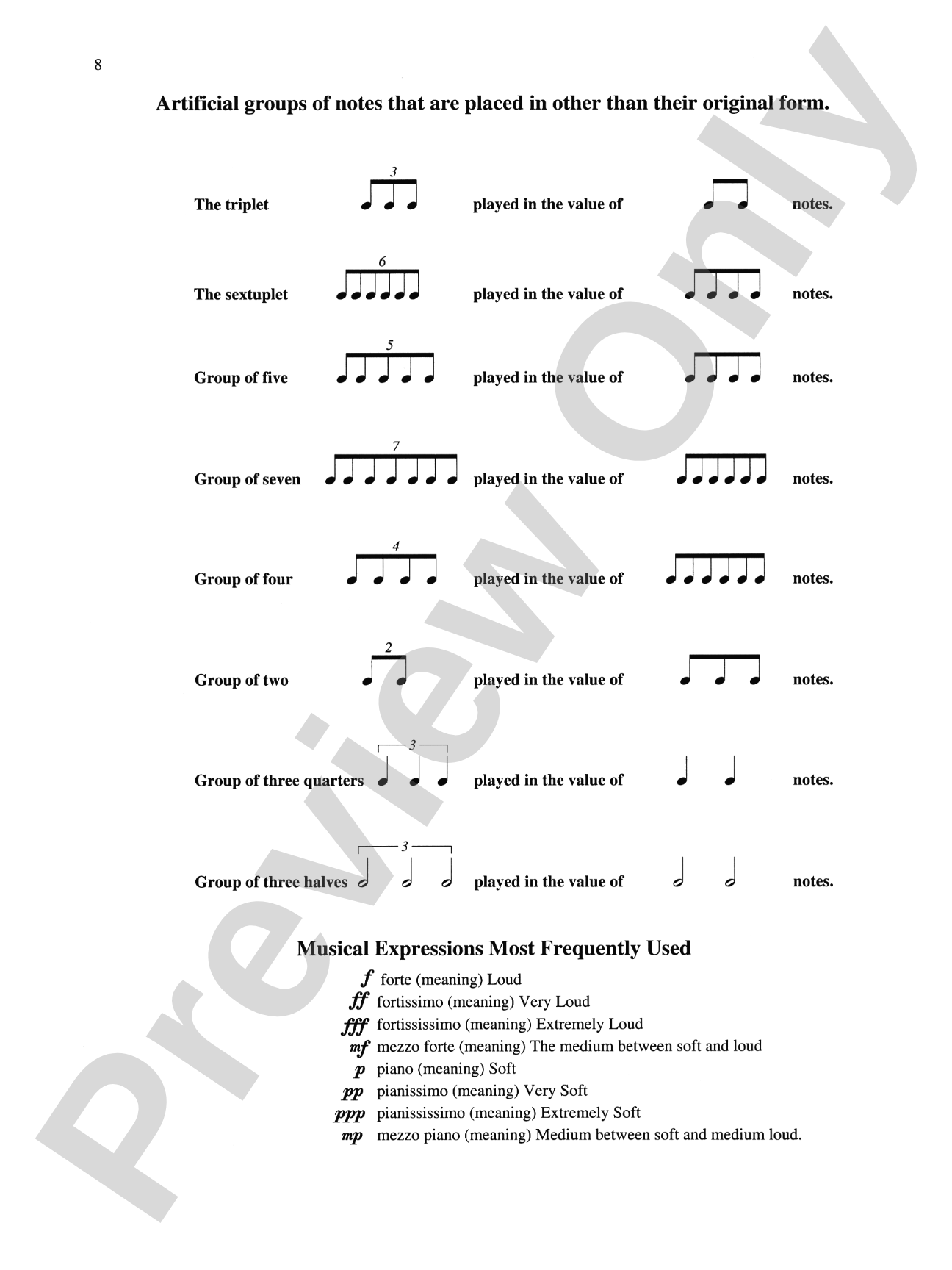 Podemski's Standard Snare Drum Method: Including Double Drums and Introduction to Timpani