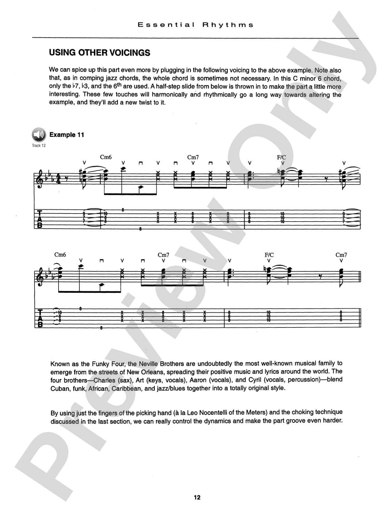 New Orleans Funk Guitar: The Guitar Styles of New Orleans Funk, Cajun, and Zydeco Greats