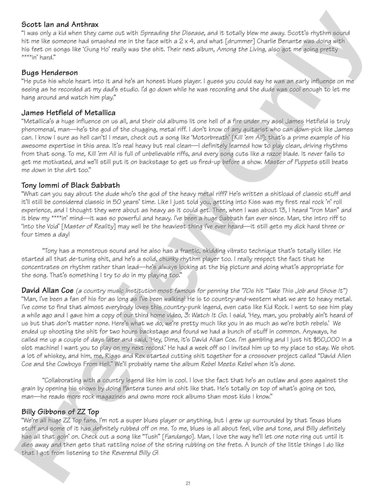 Guitar World Presents Dimebag Darrell's Riffer Madness