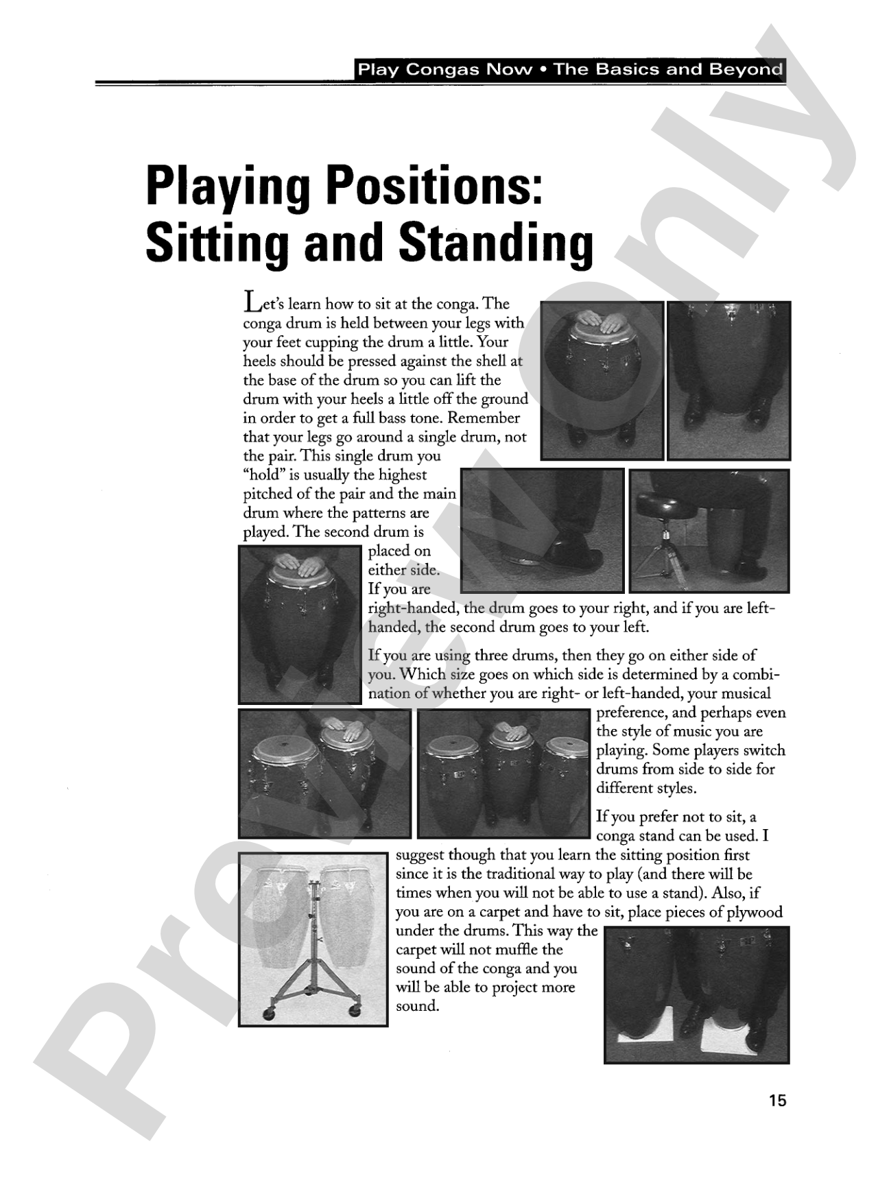 Play Congas Now: The Basics & Beyond