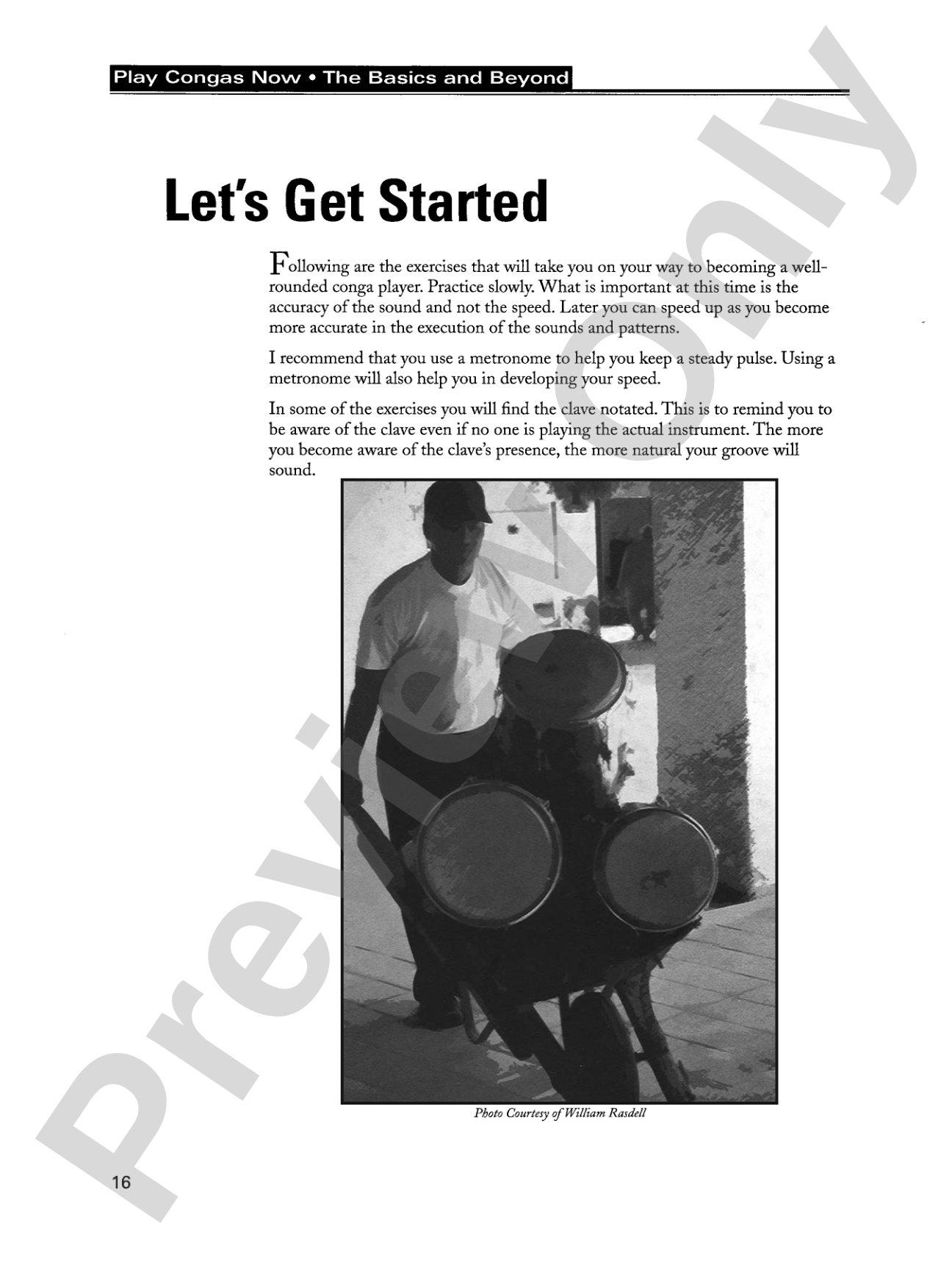 Play Congas Now: The Basics & Beyond