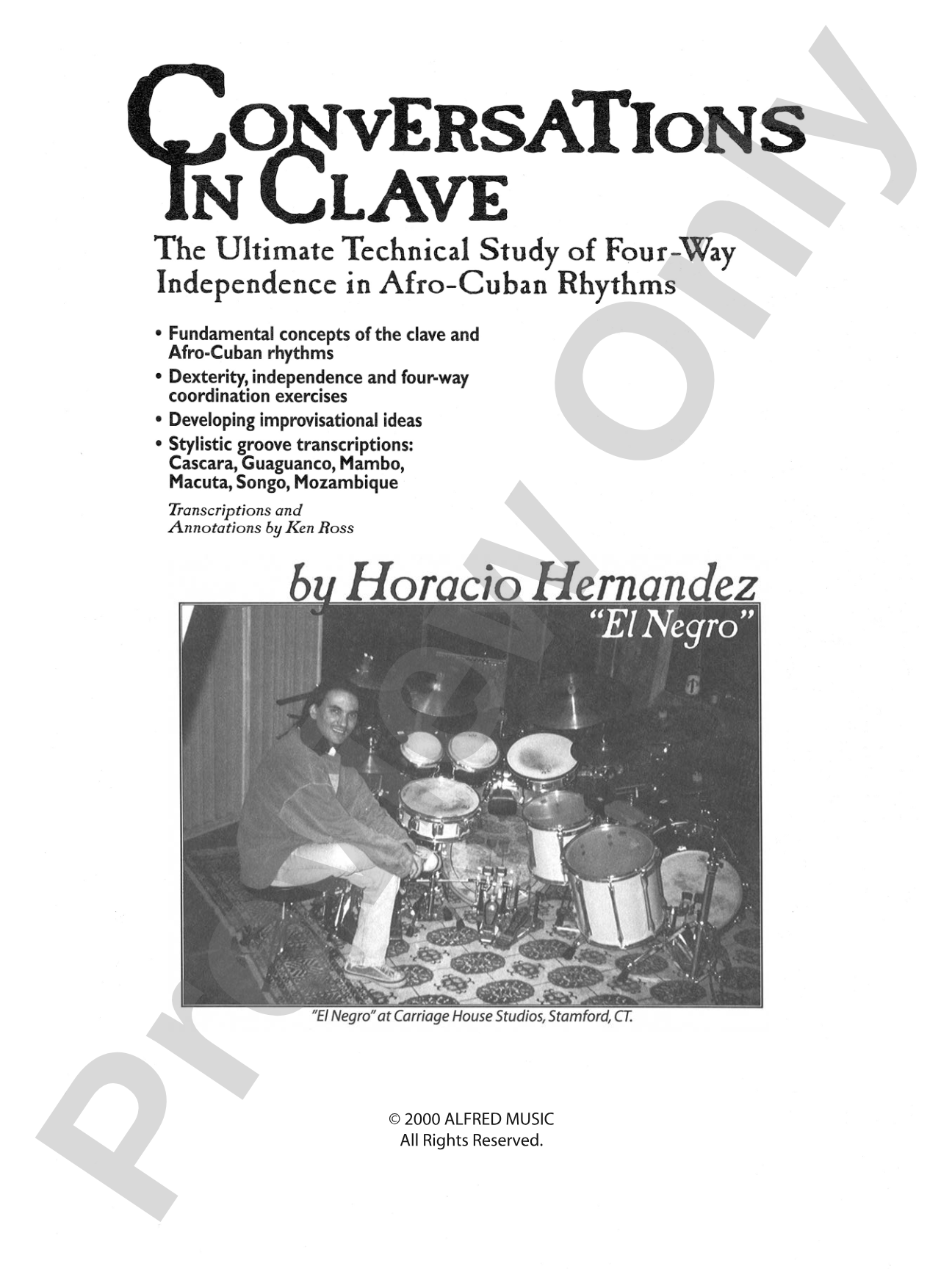 Conversations in Clave: The Ultimate Technical Study of Four-Way Independence in Afro-Cuban Rhythms