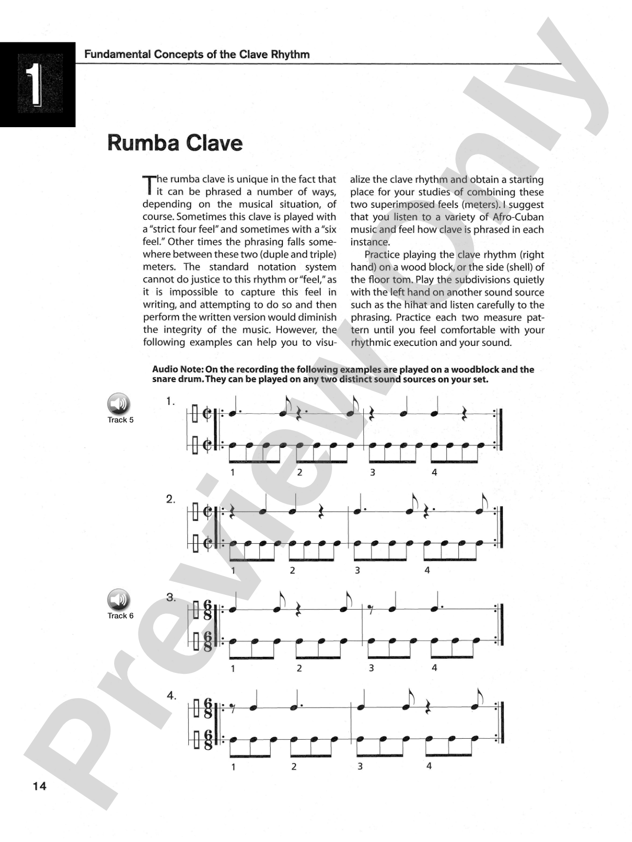 Conversations in Clave: The Ultimate Technical Study of Four-Way Independence in Afro-Cuban Rhythms
