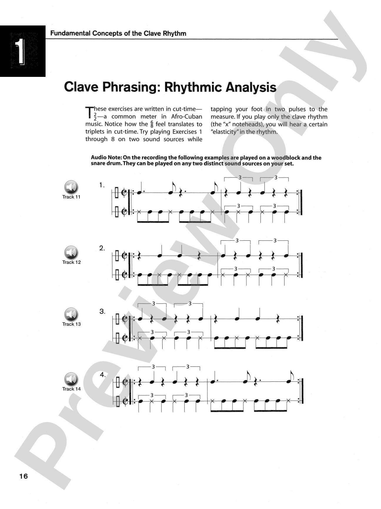 Conversations in Clave: The Ultimate Technical Study of Four-Way Independence in Afro-Cuban Rhythms