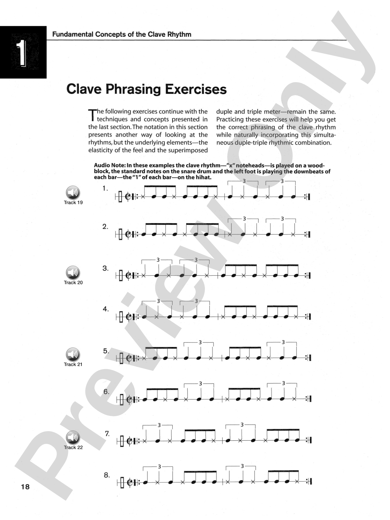 Conversations in Clave: The Ultimate Technical Study of Four-Way Independence in Afro-Cuban Rhythms