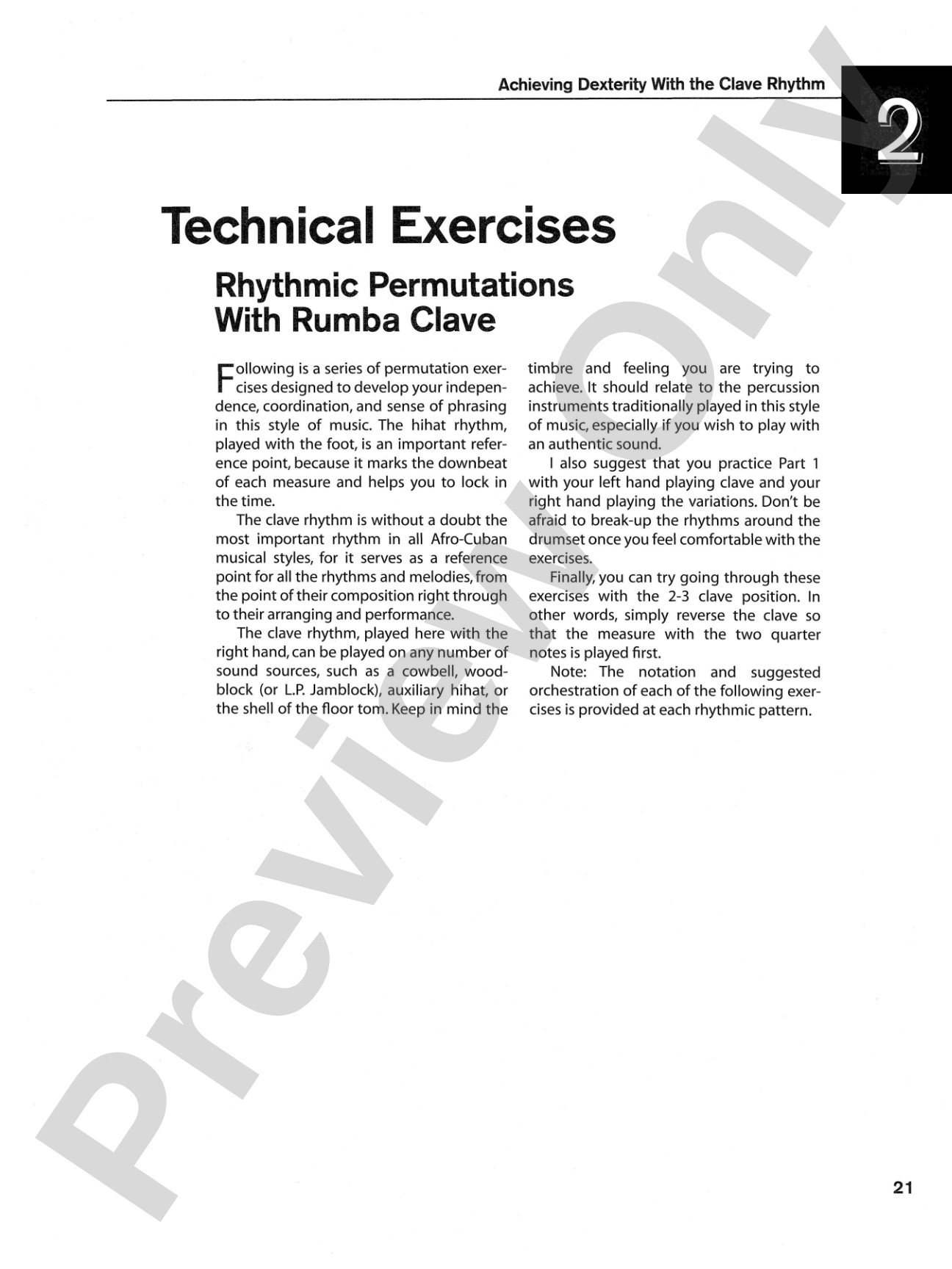 Conversations in Clave: The Ultimate Technical Study of Four-Way Independence in Afro-Cuban Rhythms