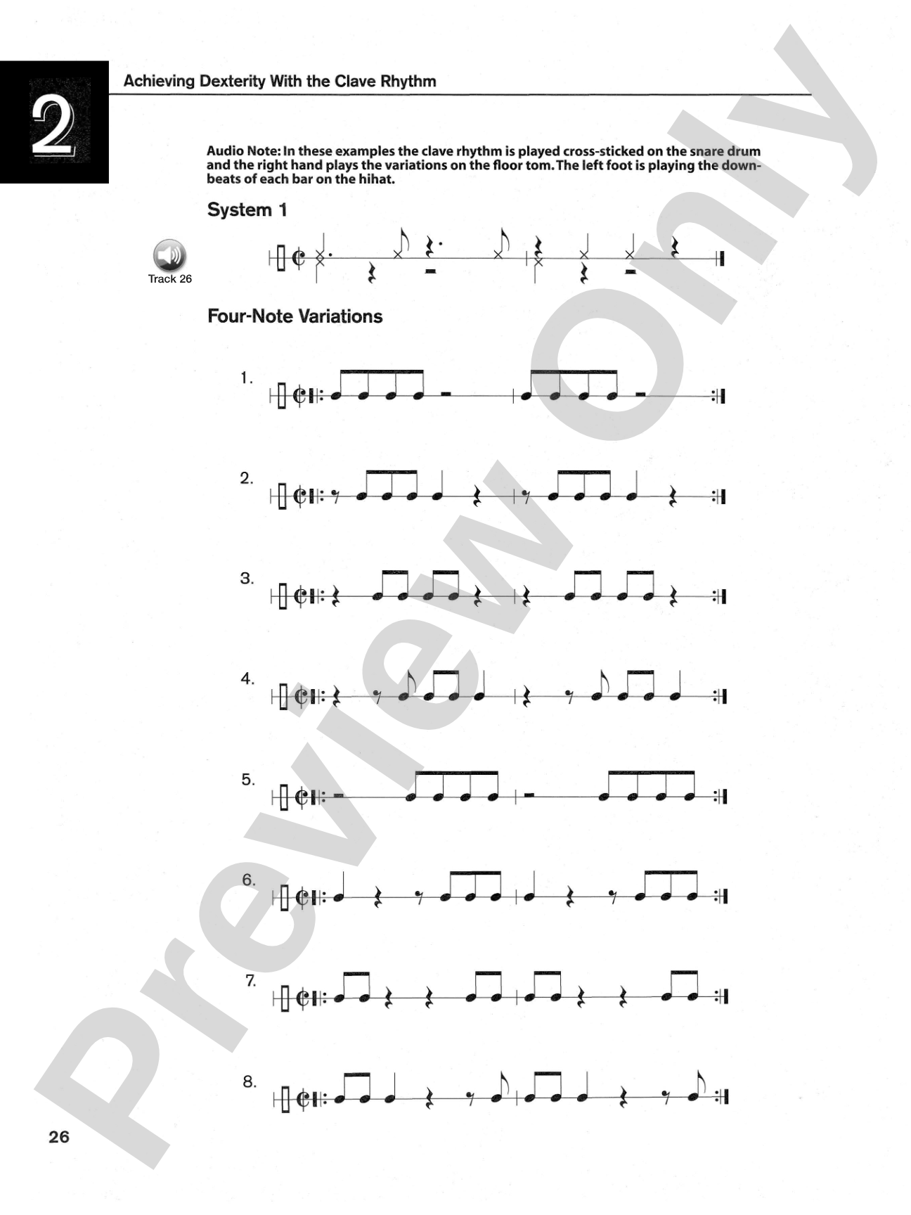 Conversations in Clave: The Ultimate Technical Study of Four-Way Independence in Afro-Cuban Rhythms