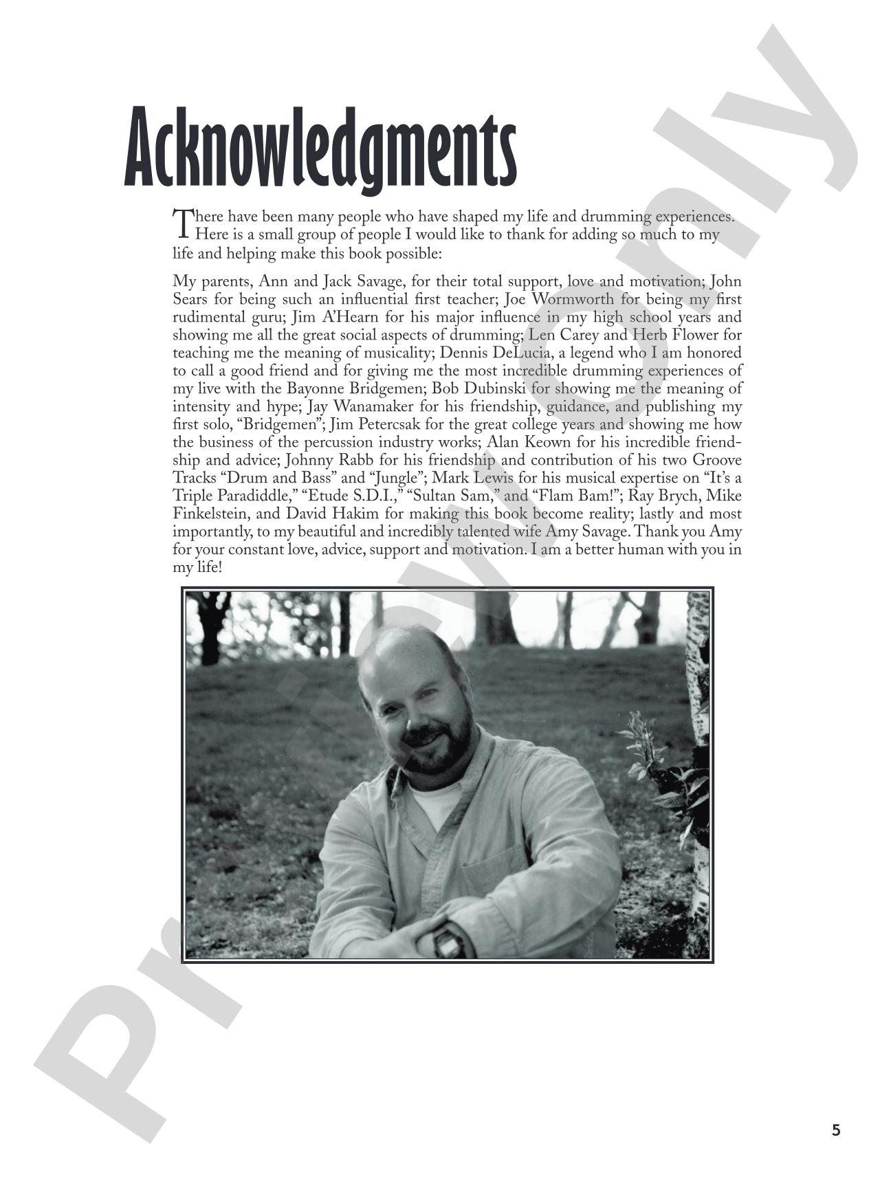 Savage Rudimental Workshop: A Musical Approach to Develop Total Control of the 40 P.A.S. Rudiments