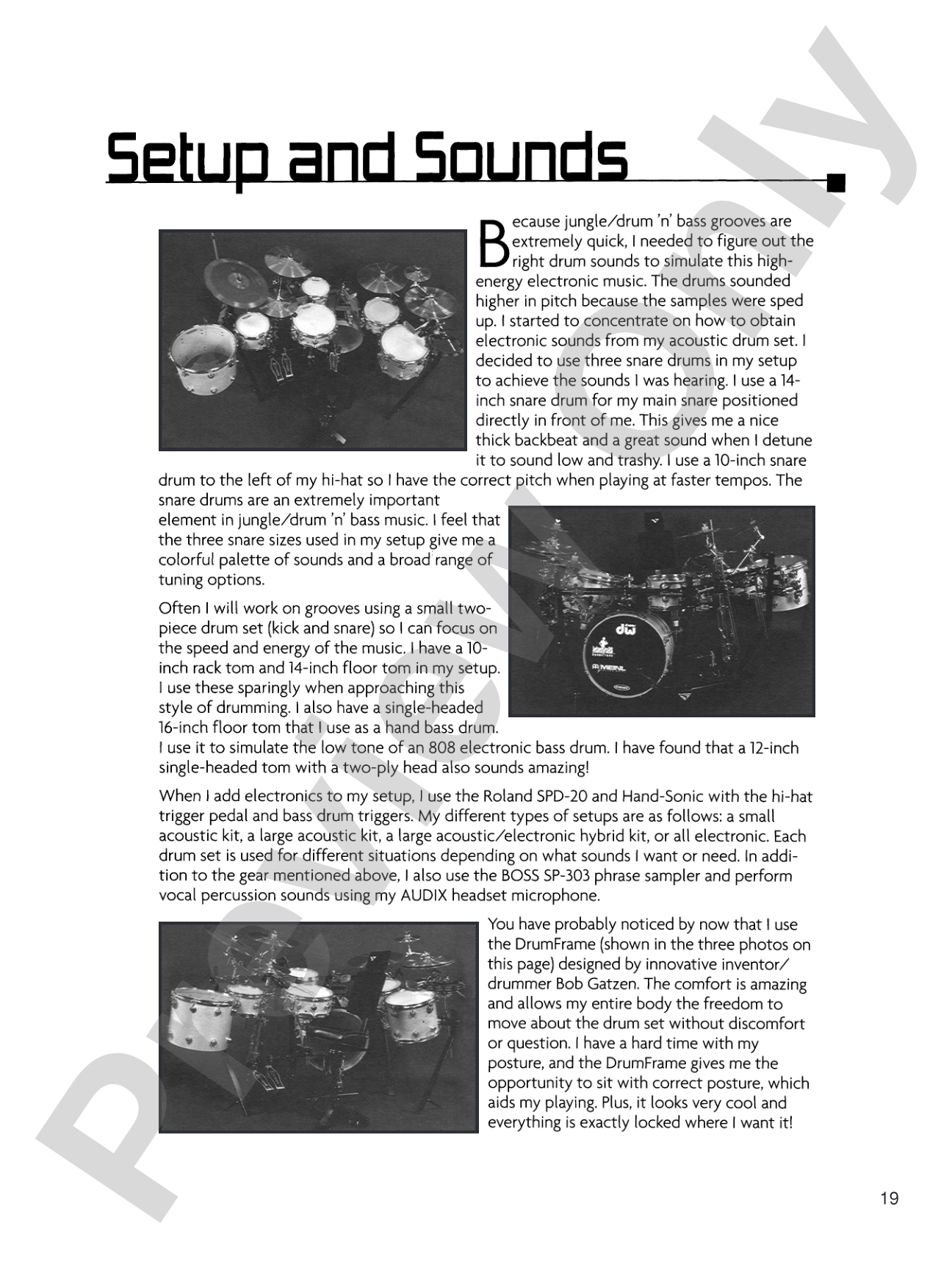 Jungle/Drum 'n' Bass for the Acoustic Drum Set: A Guide to Applying Today's Electronic Music to the Drum Set