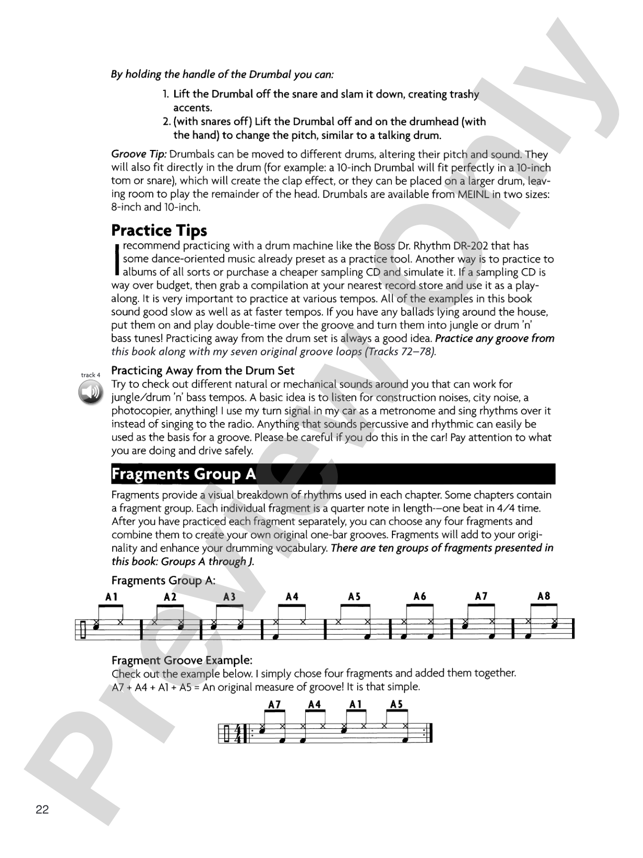 Jungle/Drum 'n' Bass for the Acoustic Drum Set: A Guide to Applying Today's Electronic Music to the Drum Set
