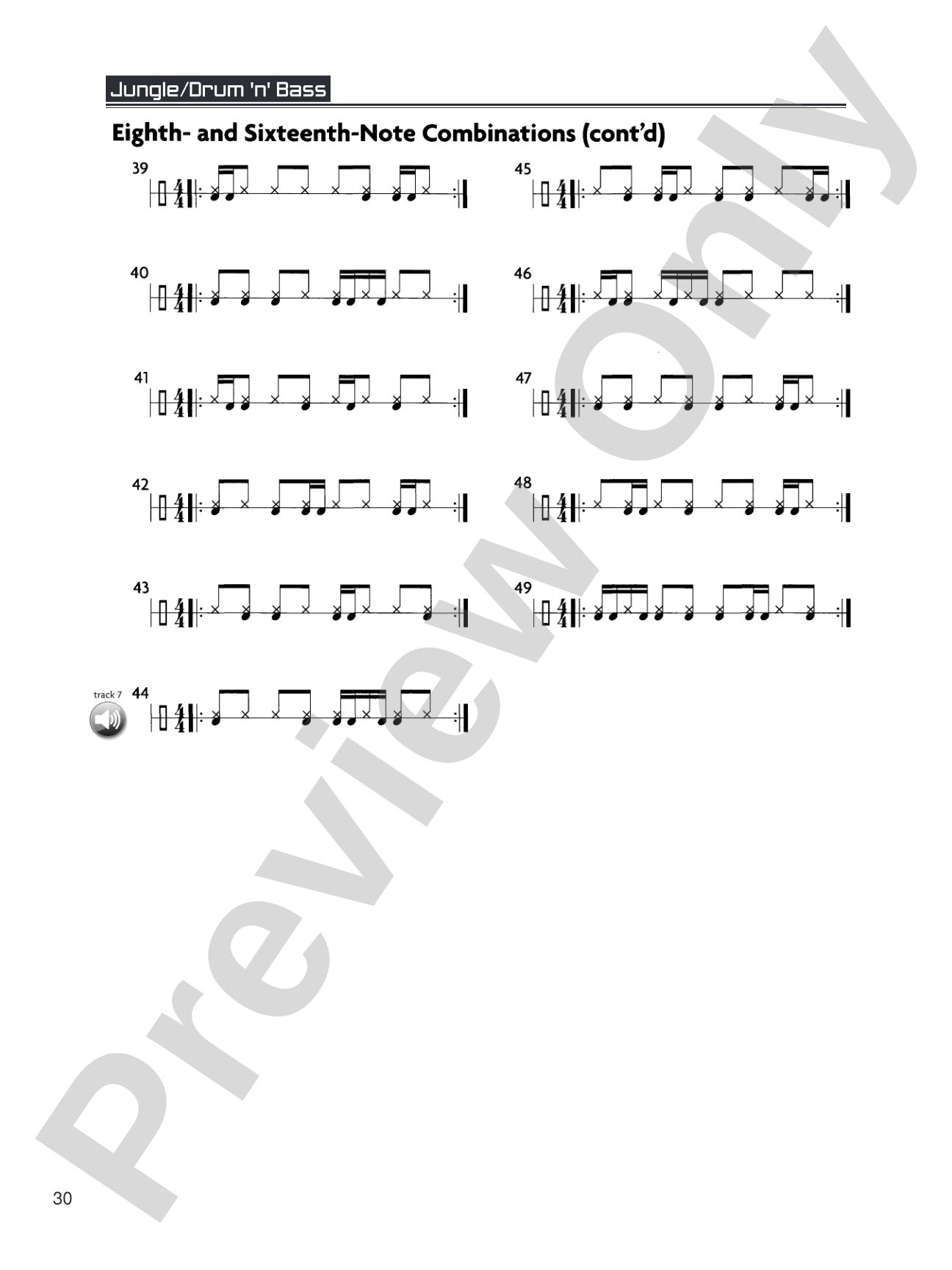 Jungle/Drum 'n' Bass for the Acoustic Drum Set: A Guide to Applying Today's Electronic Music to the Drum Set