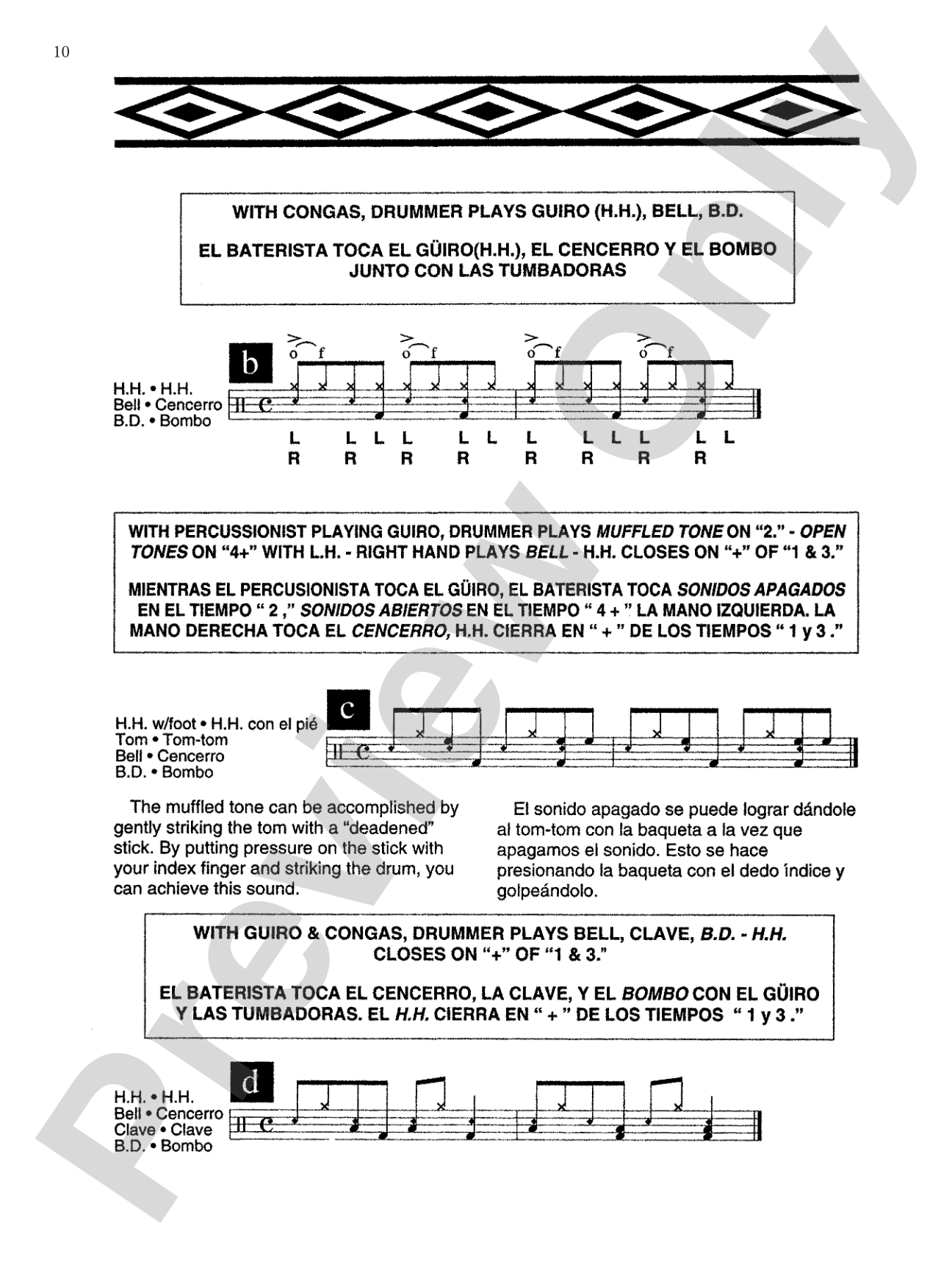 Practical Applications: Afro-Caribbean Rhythms for the Drumset