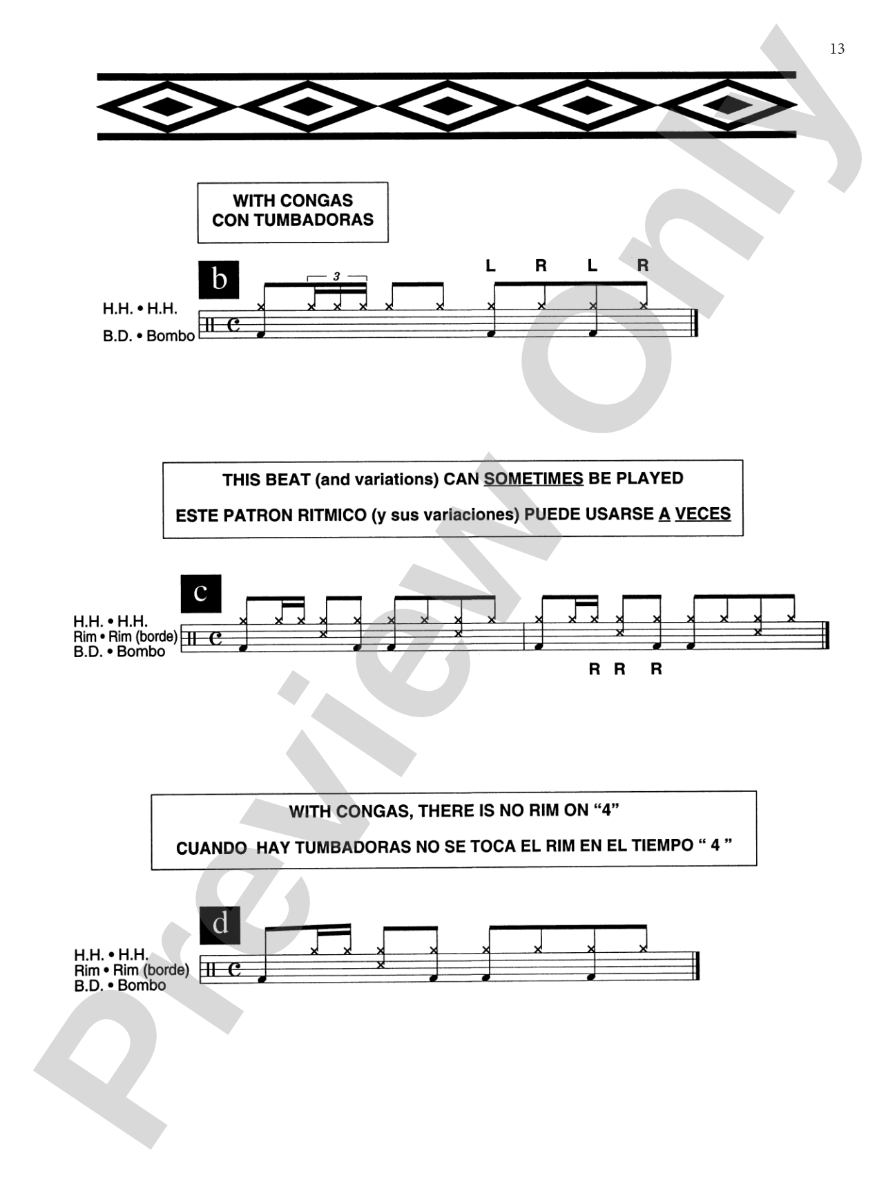 Practical Applications: Afro-Caribbean Rhythms for the Drumset