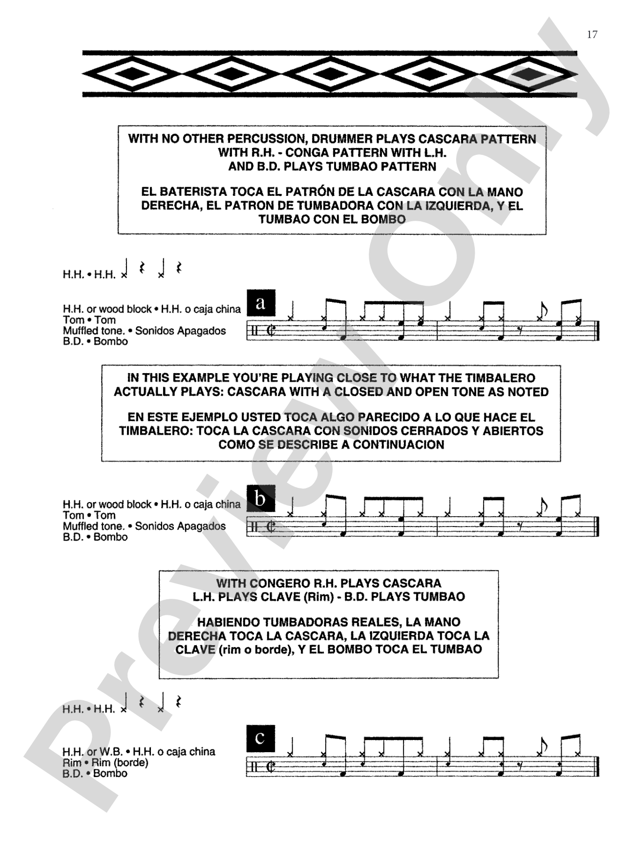 Practical Applications: Afro-Caribbean Rhythms for the Drumset