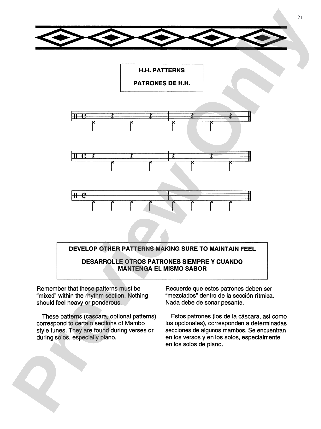 Practical Applications: Afro-Caribbean Rhythms for the Drumset