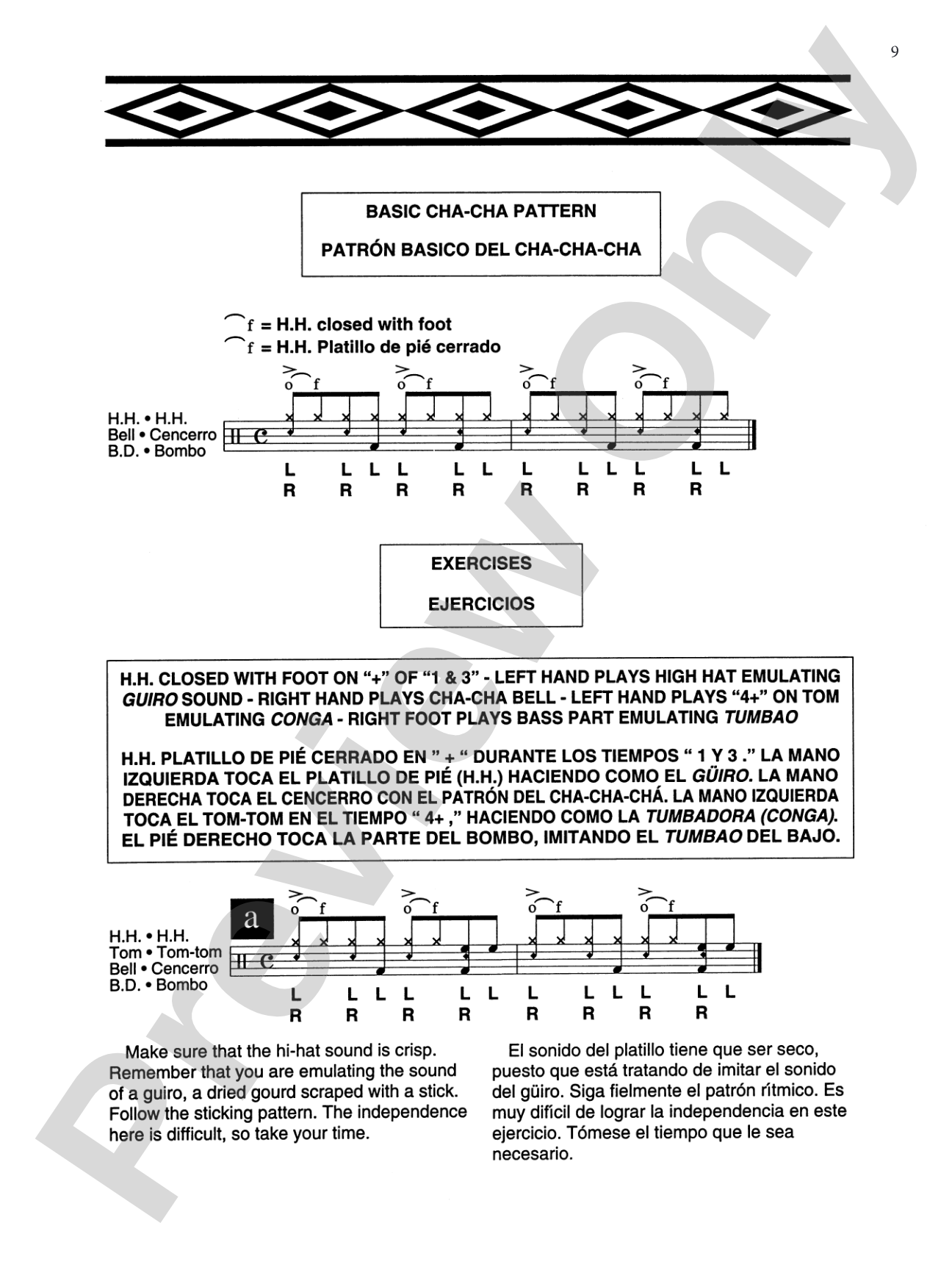 Practical Applications: Afro-Caribbean Rhythms for the Drumset