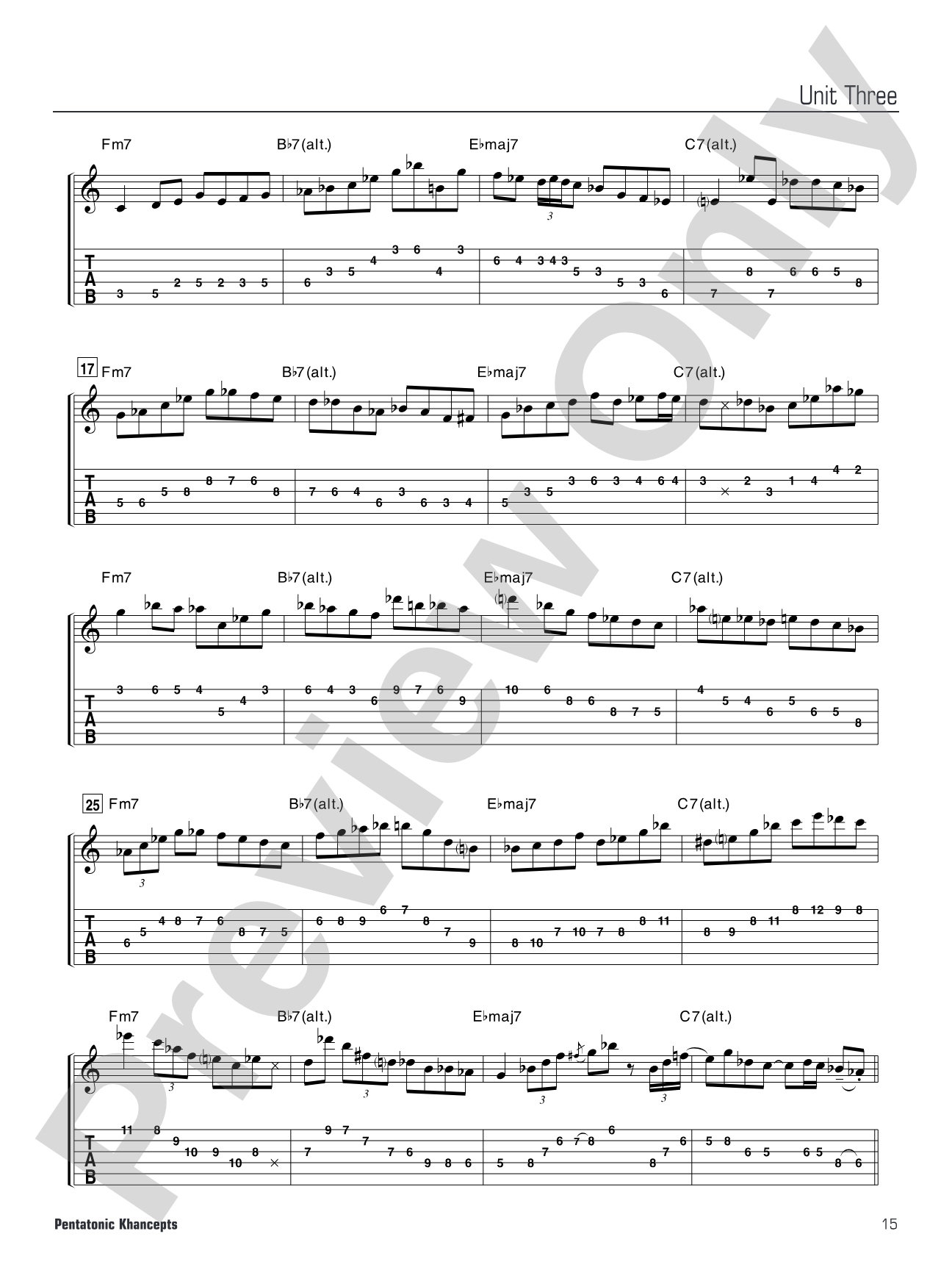 Pentatonic Khancepts