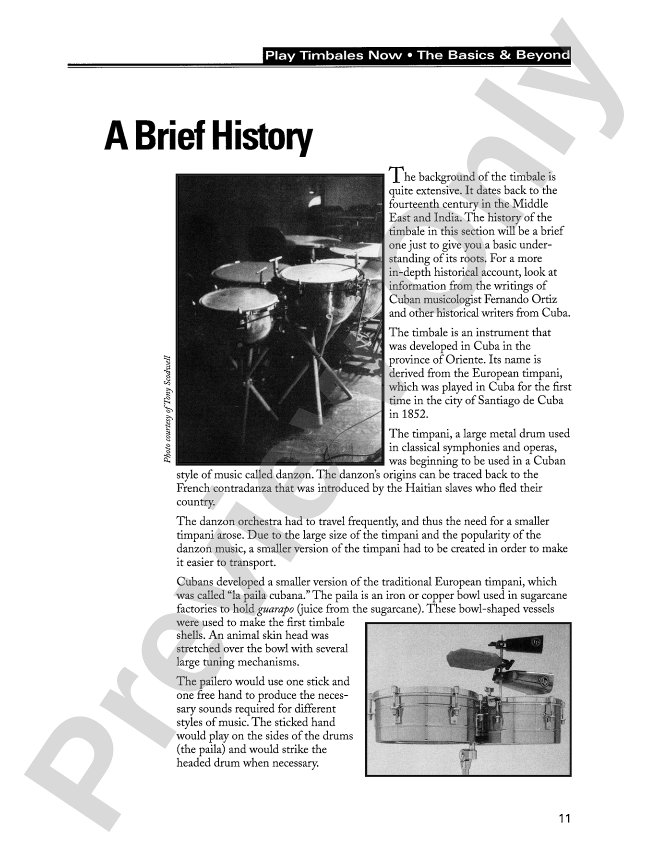 Play Timbales Now: The Basics & Beyond