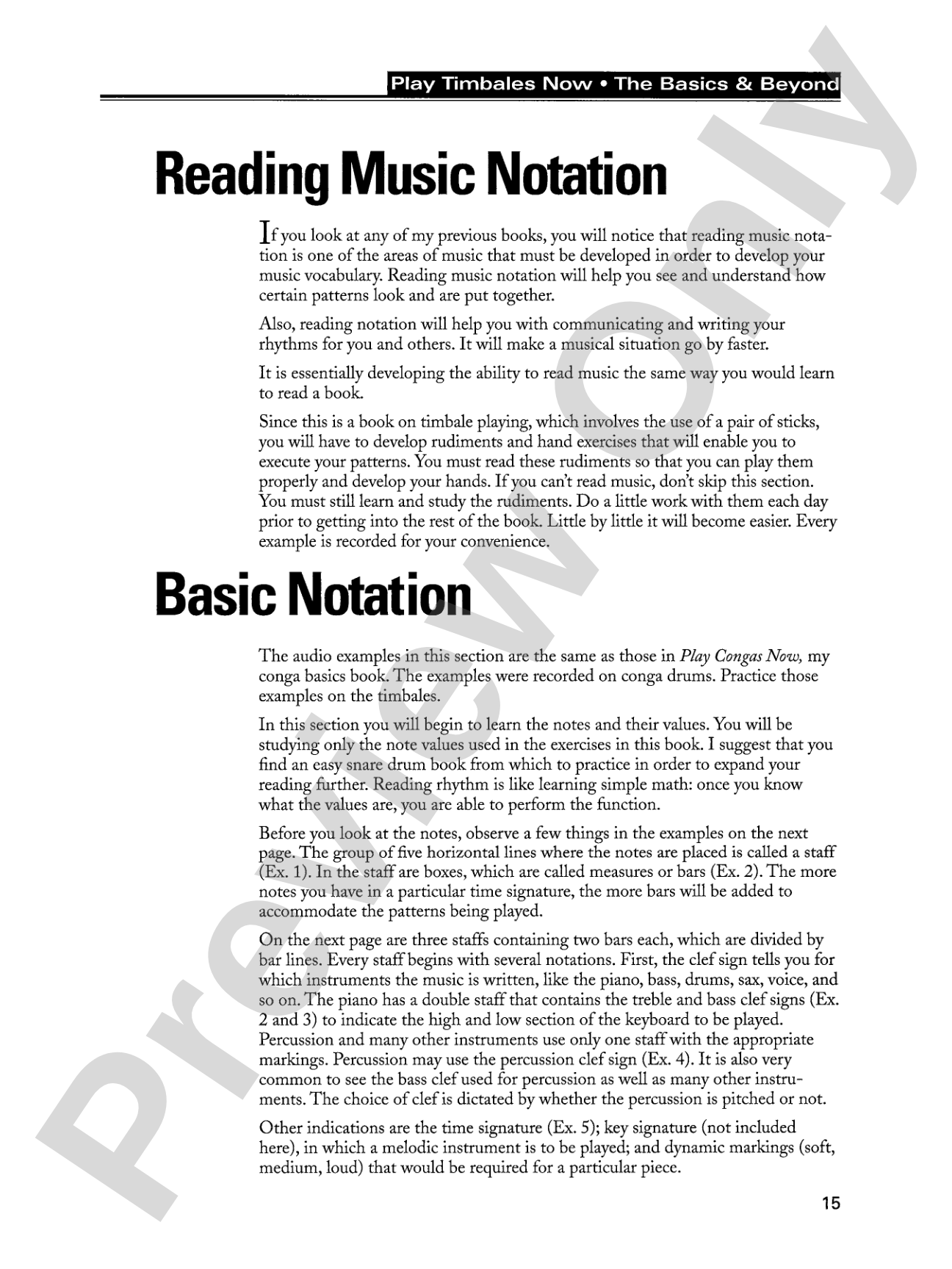Play Timbales Now: The Basics & Beyond