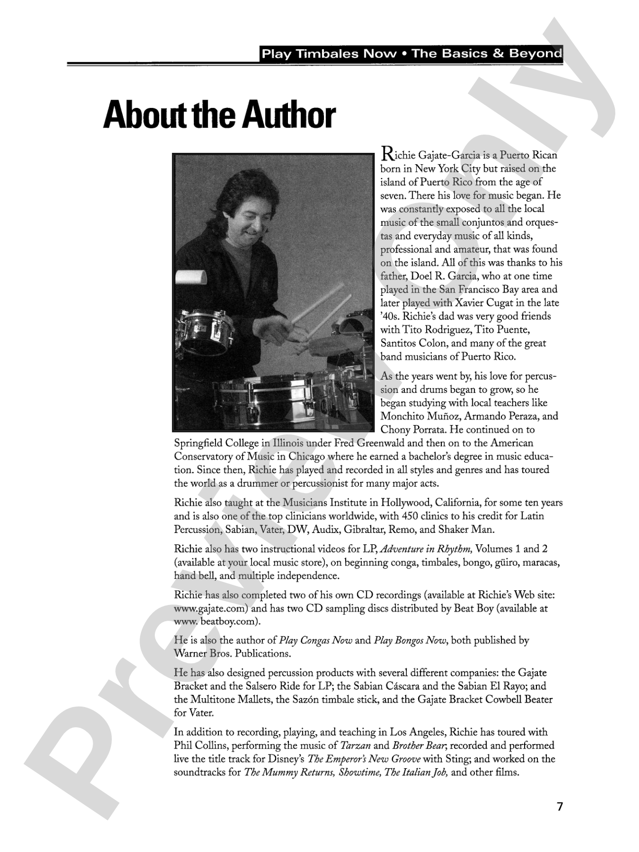 Play Timbales Now: The Basics & Beyond