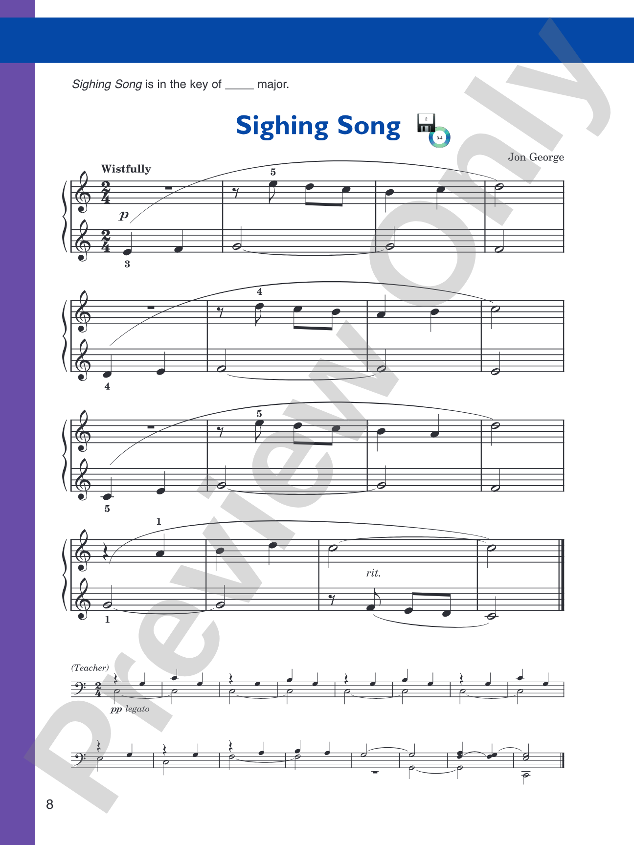 The Music Tree: English Edition Student's Book, Part 2B: A Plan for Musical Growth at the Piano: Piano