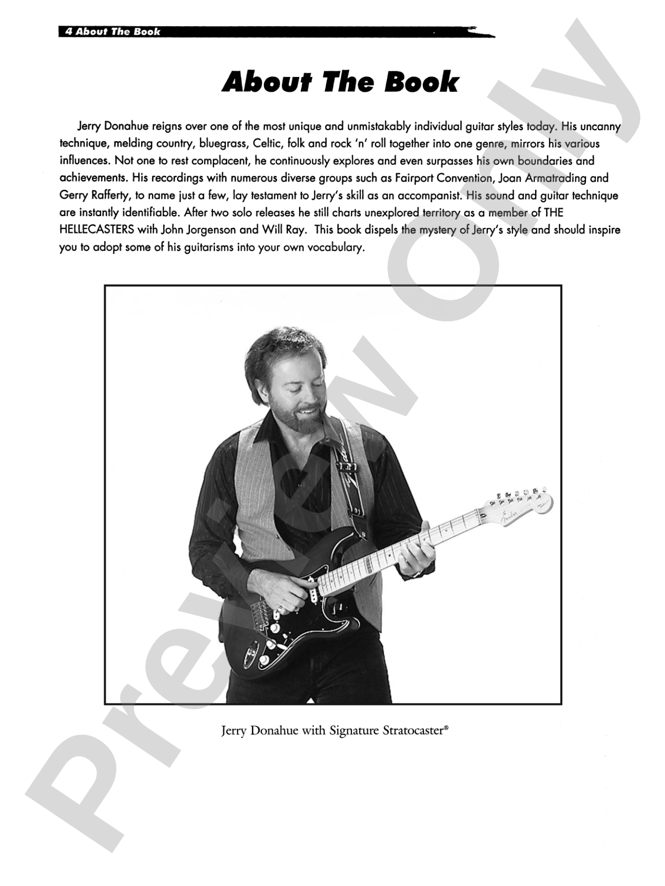 Jerry Donahue's Telemaster Guitar