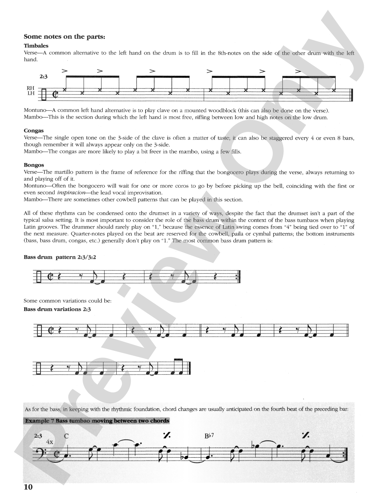 Funkifying the Clave: Afro-Cuban Grooves for Bass and Drums