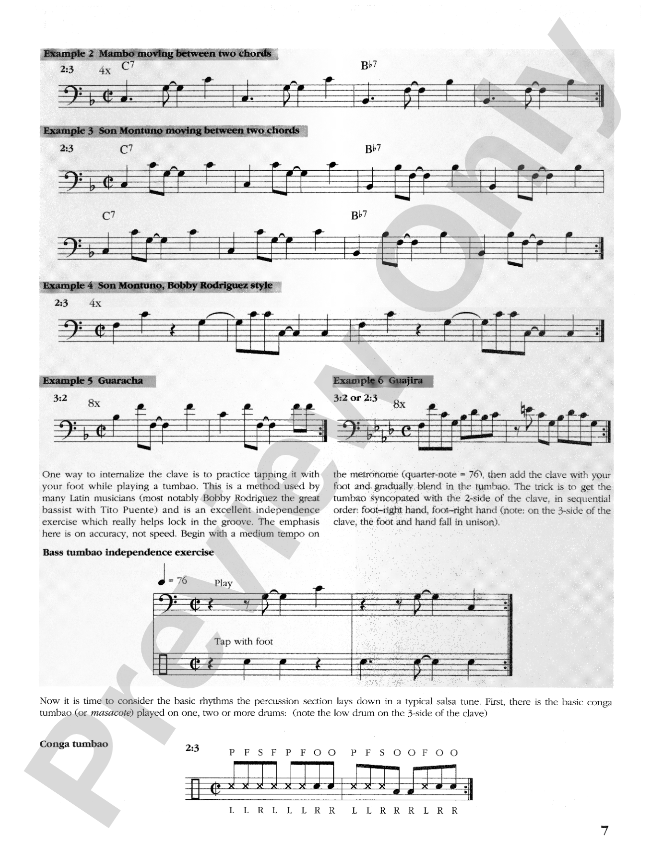 Funkifying the Clave: Afro-Cuban Grooves for Bass and Drums