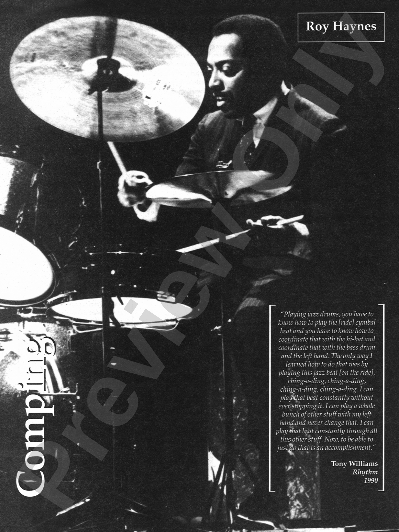 The Art of Bop Drumming