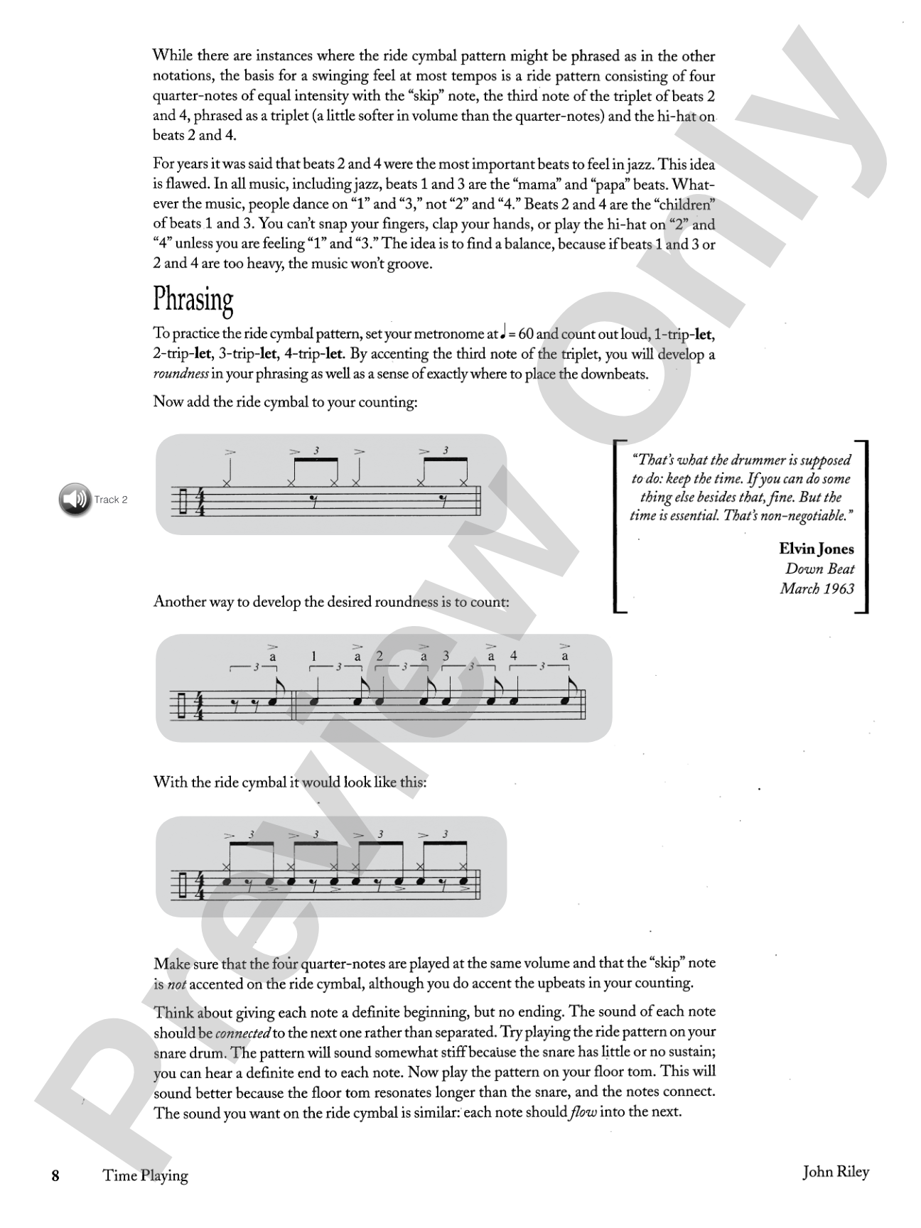 The Art of Bop Drumming