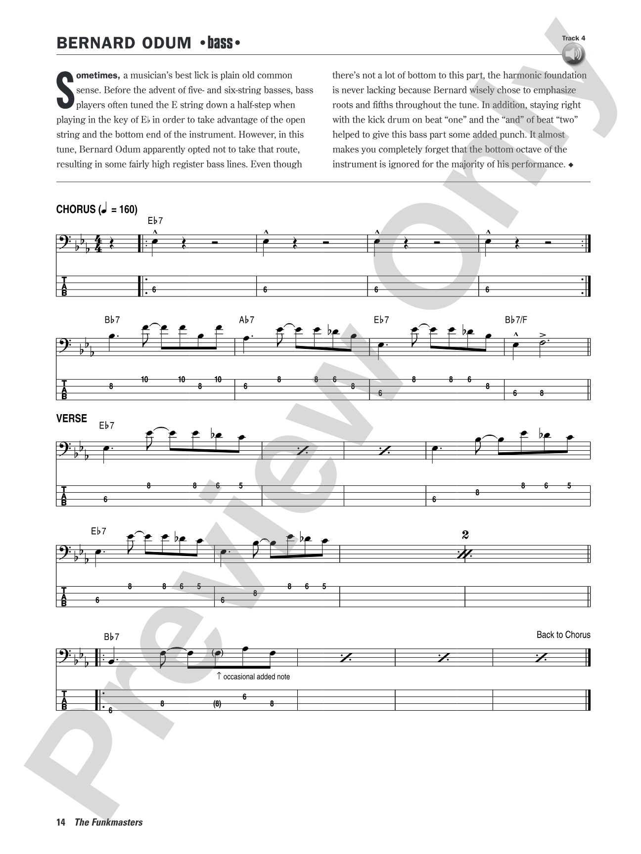 The Funkmasters: The Great James Brown Rhythm Sections 1960--1973: For Guitar, Bass, and Drums