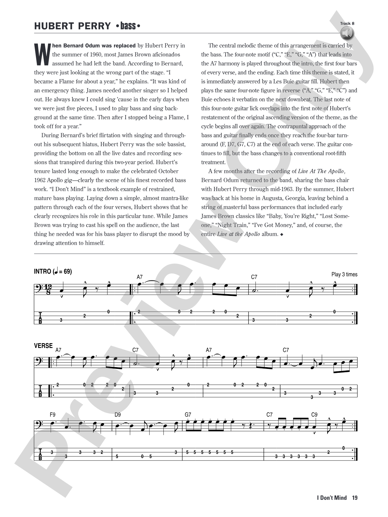 The Funkmasters: The Great James Brown Rhythm Sections 1960--1973: For Guitar, Bass, and Drums