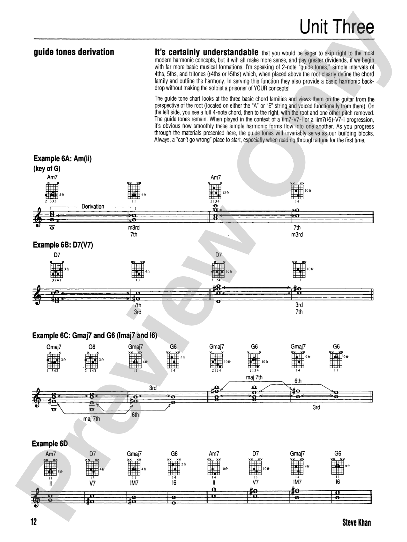 Contemporary Chord Khancepts