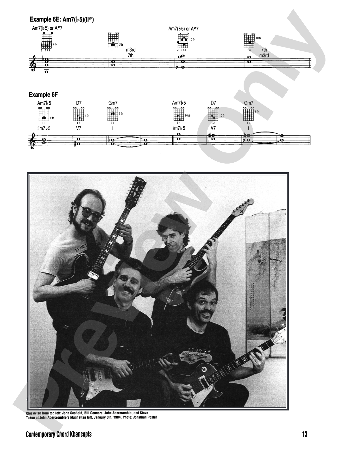 Contemporary Chord Khancepts