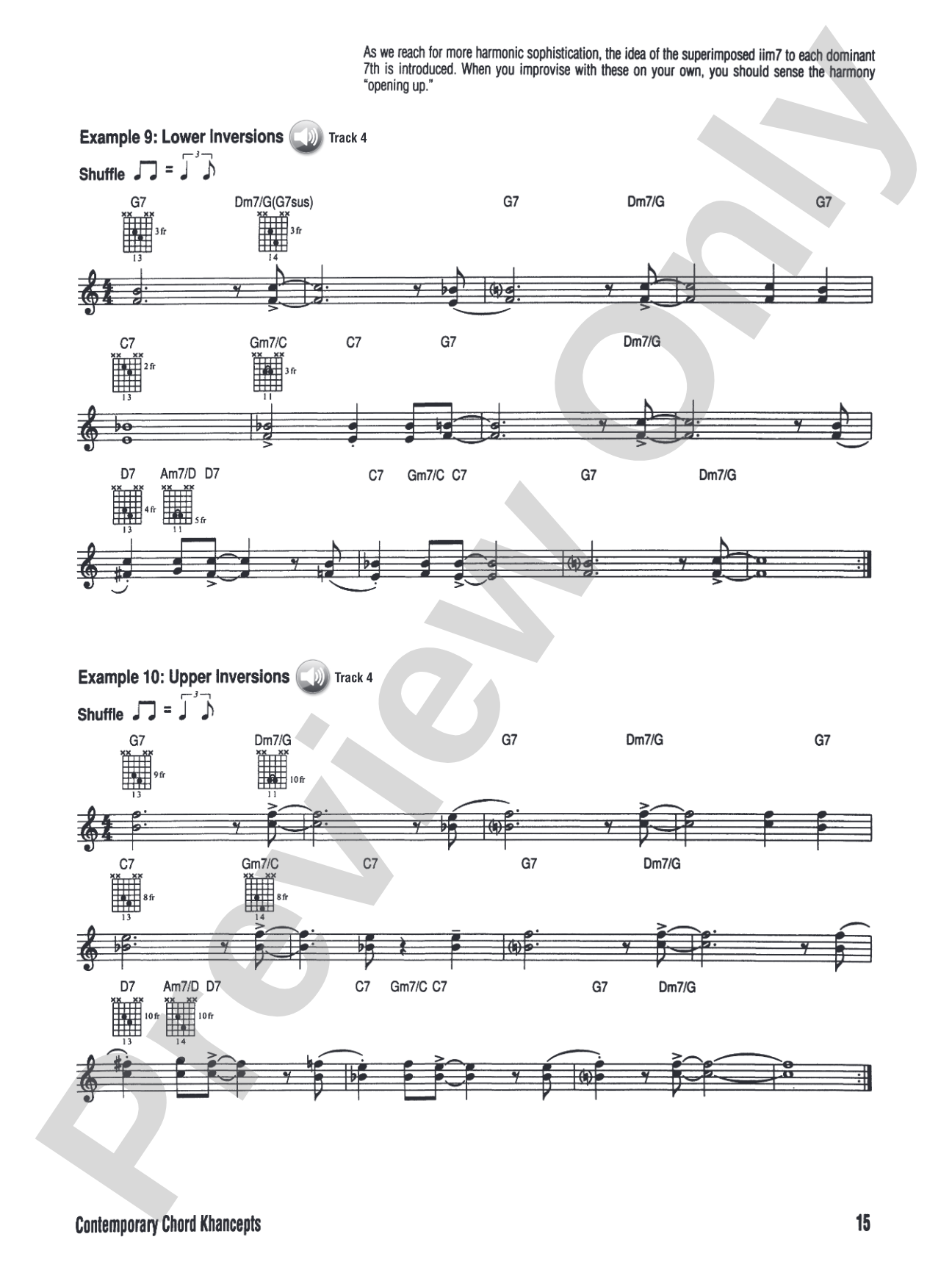 Contemporary Chord Khancepts