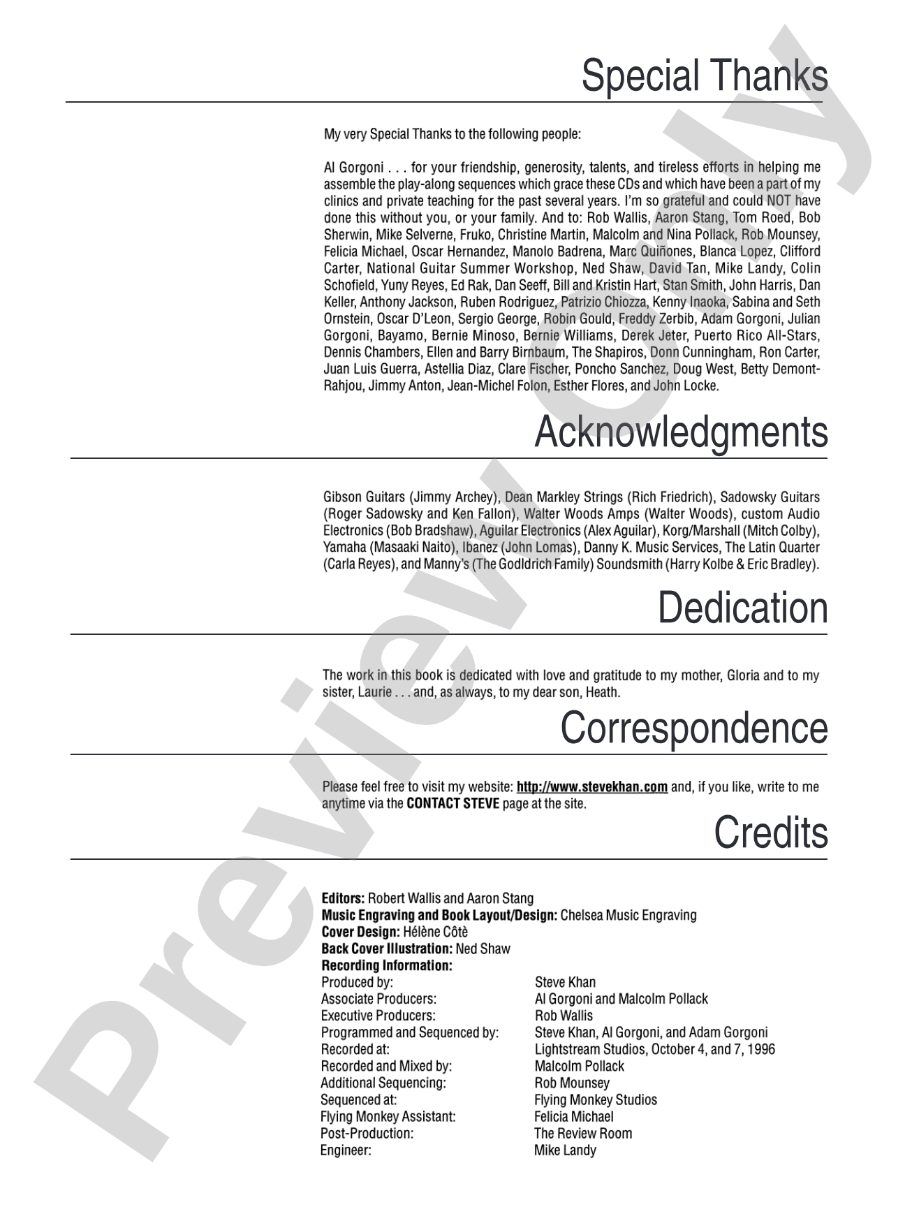 Contemporary Chord Khancepts