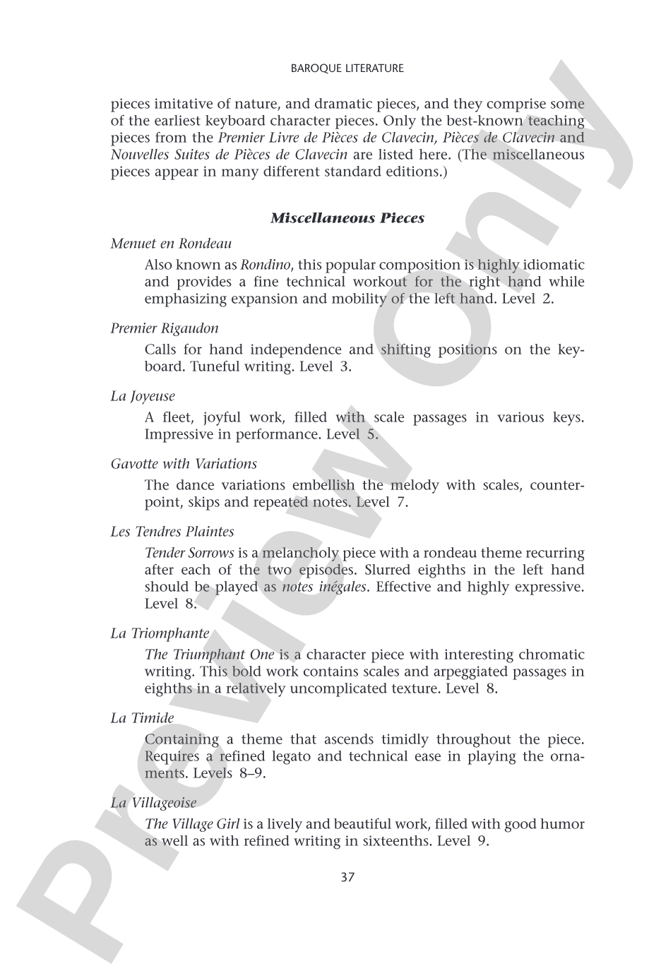 Pianists Guide to Standard Teaching and Performance Literature: Piano